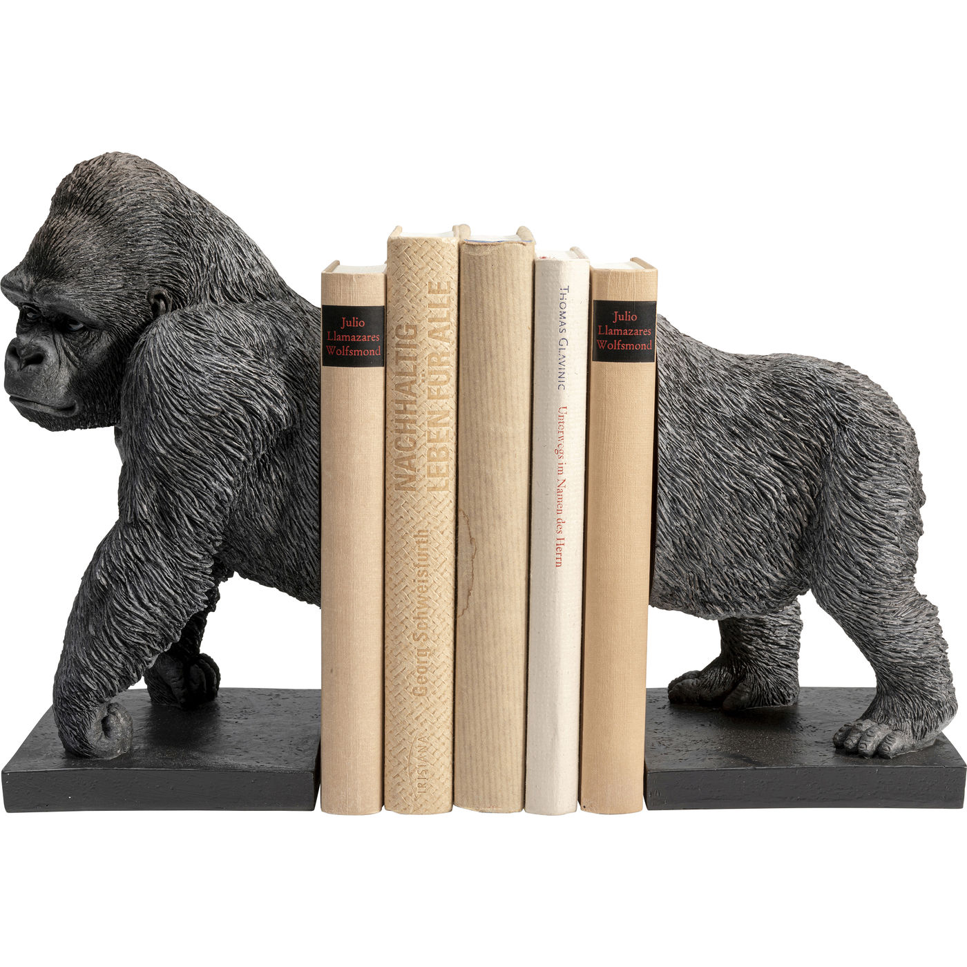 Buchstütze Gorilla (2/Set)