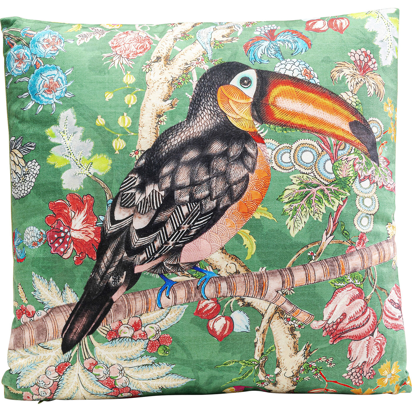 Kissen Jungle Toucan 43x43cm