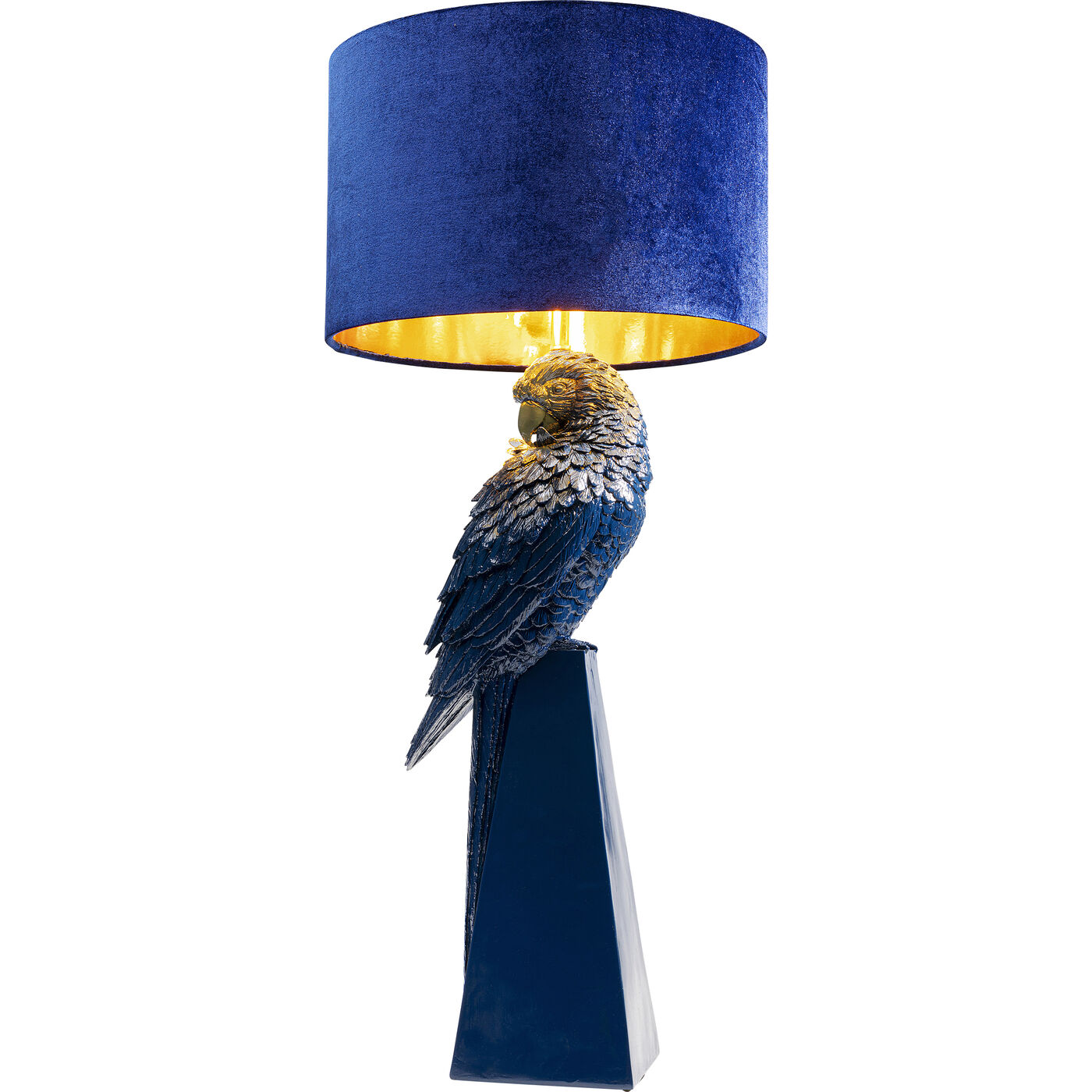 Tischleuchte Parrot Blau 84cm