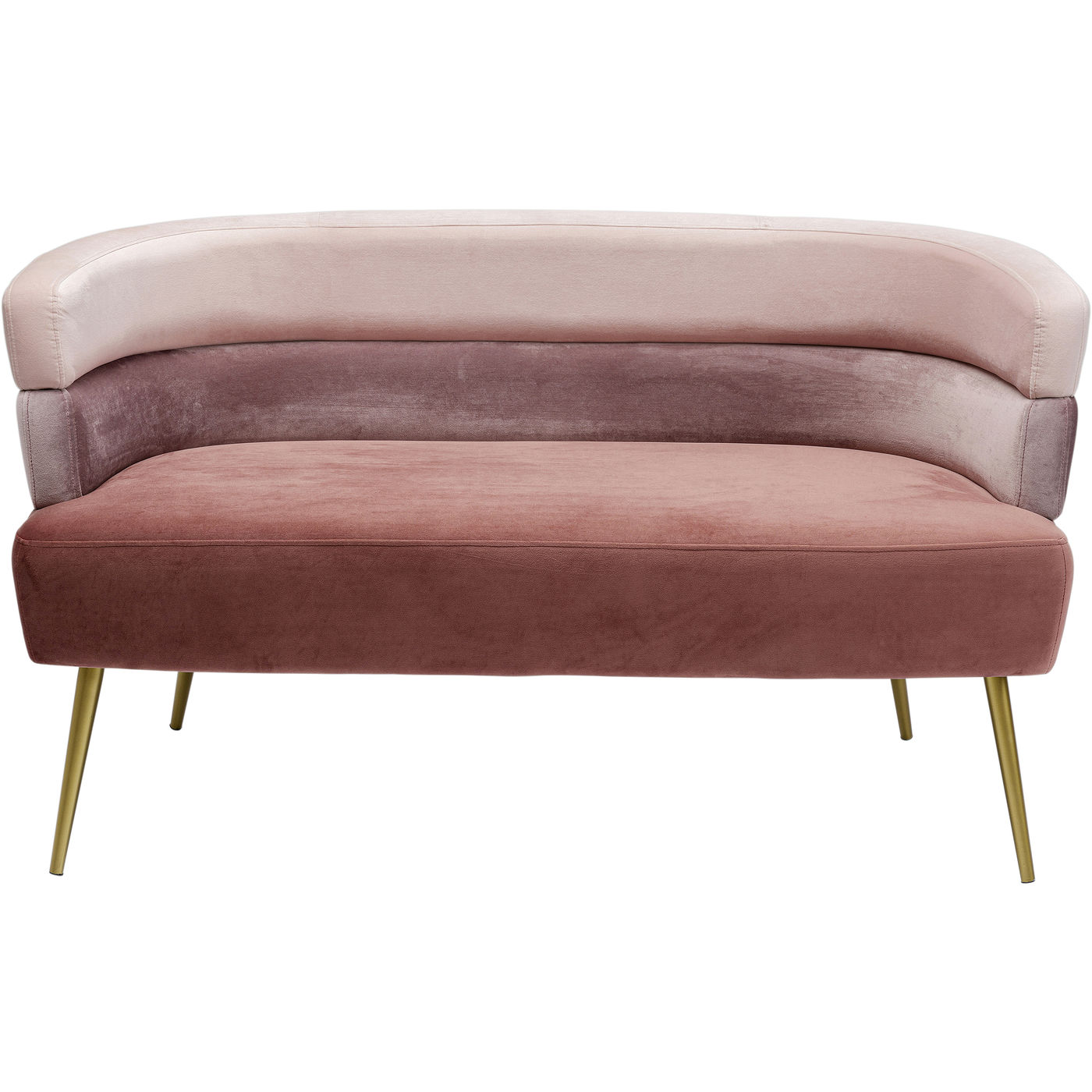 Sofa Sandwich 2-Sitzer Rosa