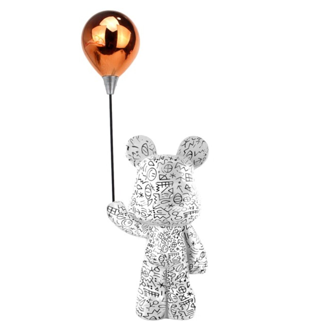 Deko Figur Balloon Bear 60cm