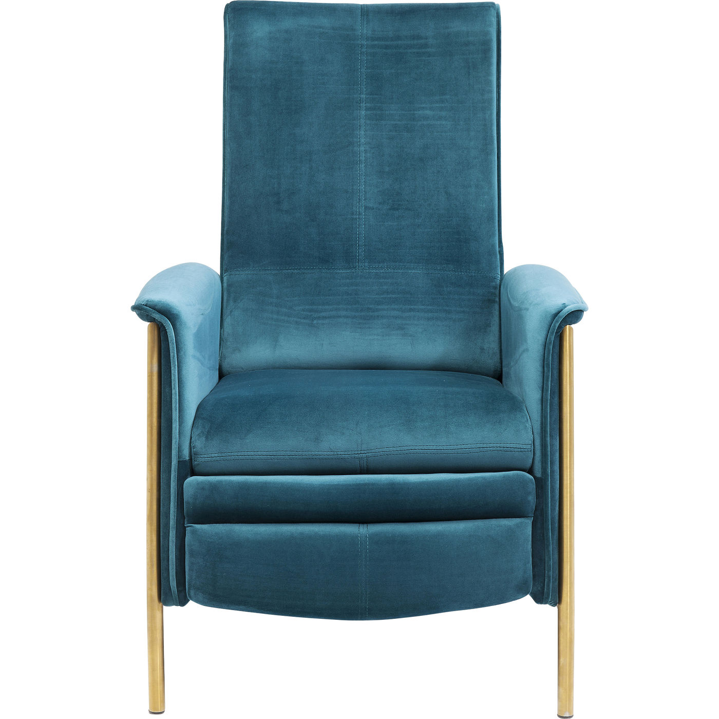 Relaxsessel Lazy Velvet Blau