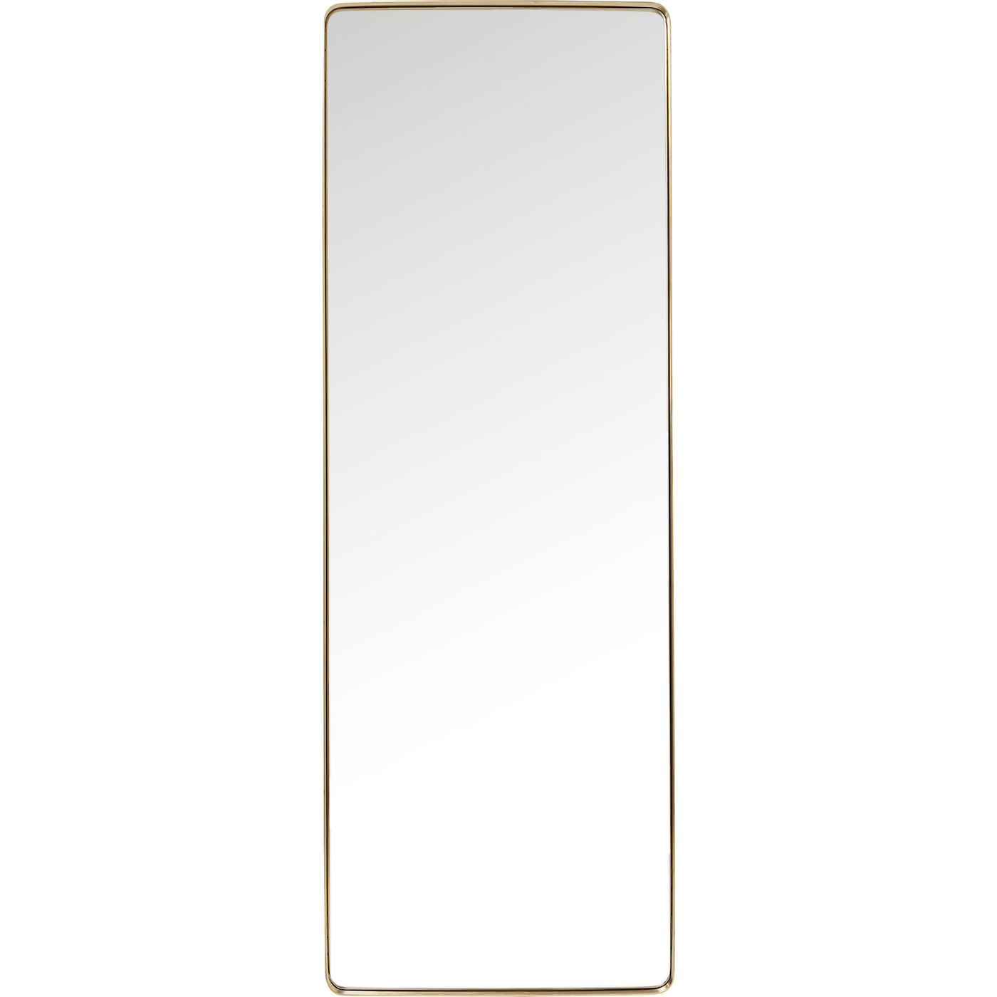 Spiegel Curve MO Brass 70x200cm