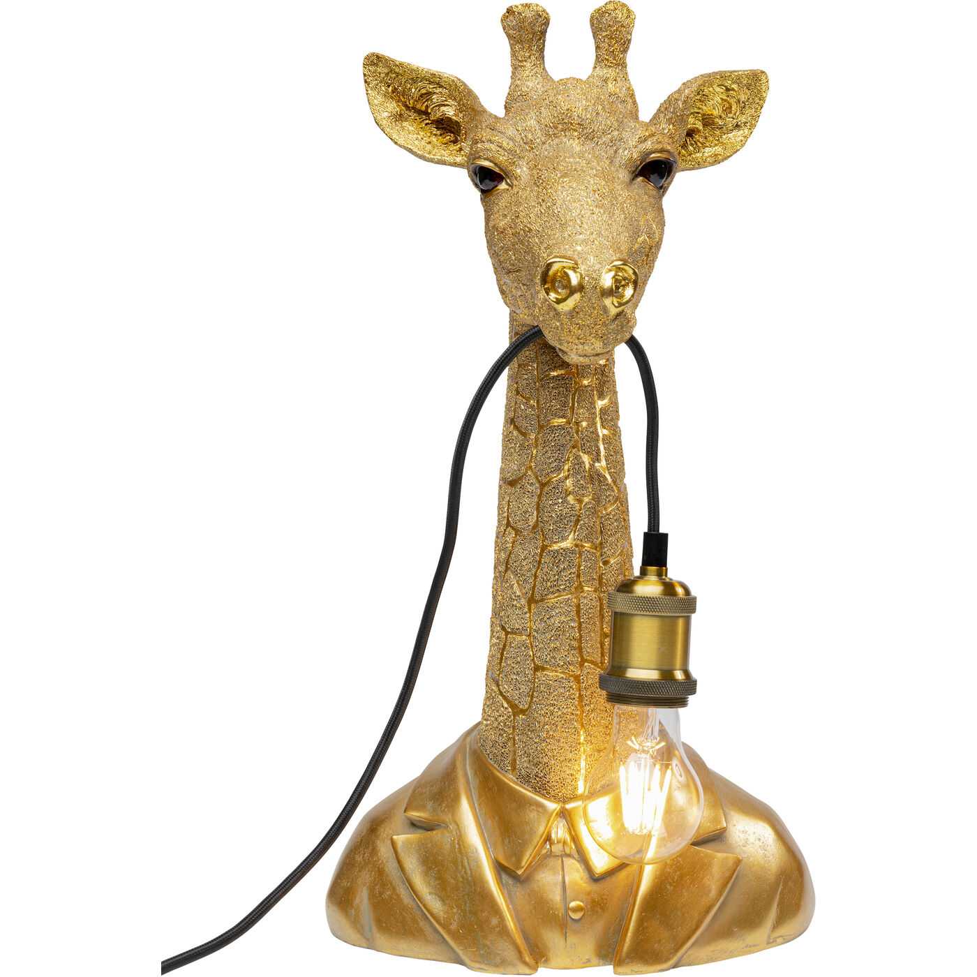 Tischleuchte Animal Giraffe Gold 50cm