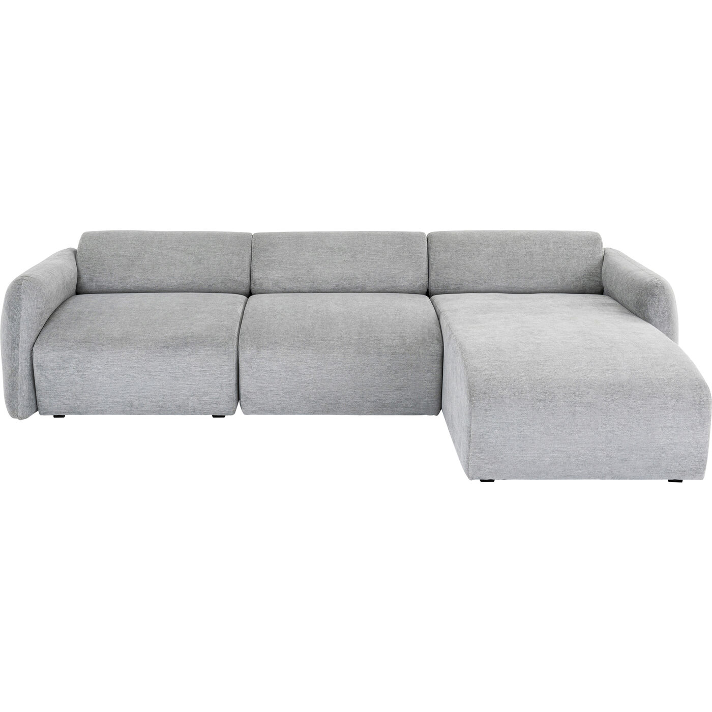 Ecksofa Lucca Grau Rechts 255cm