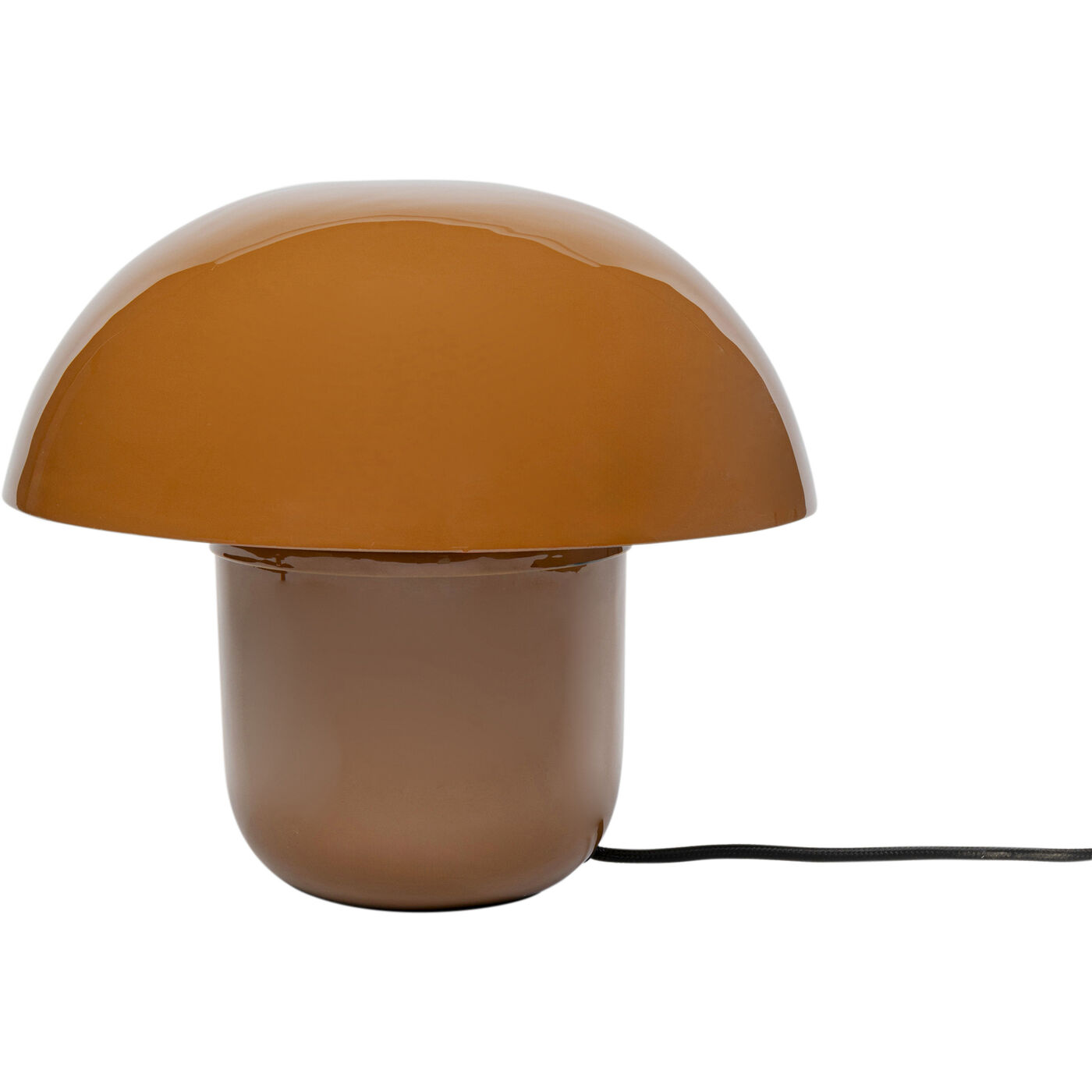 Tischleuchte Mushroom Braun 27cm