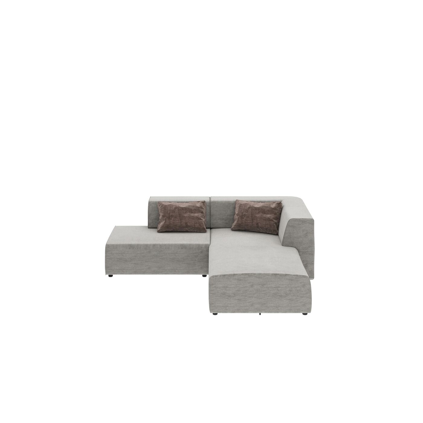 Ecksofa Infinity Boston Grau 237cm