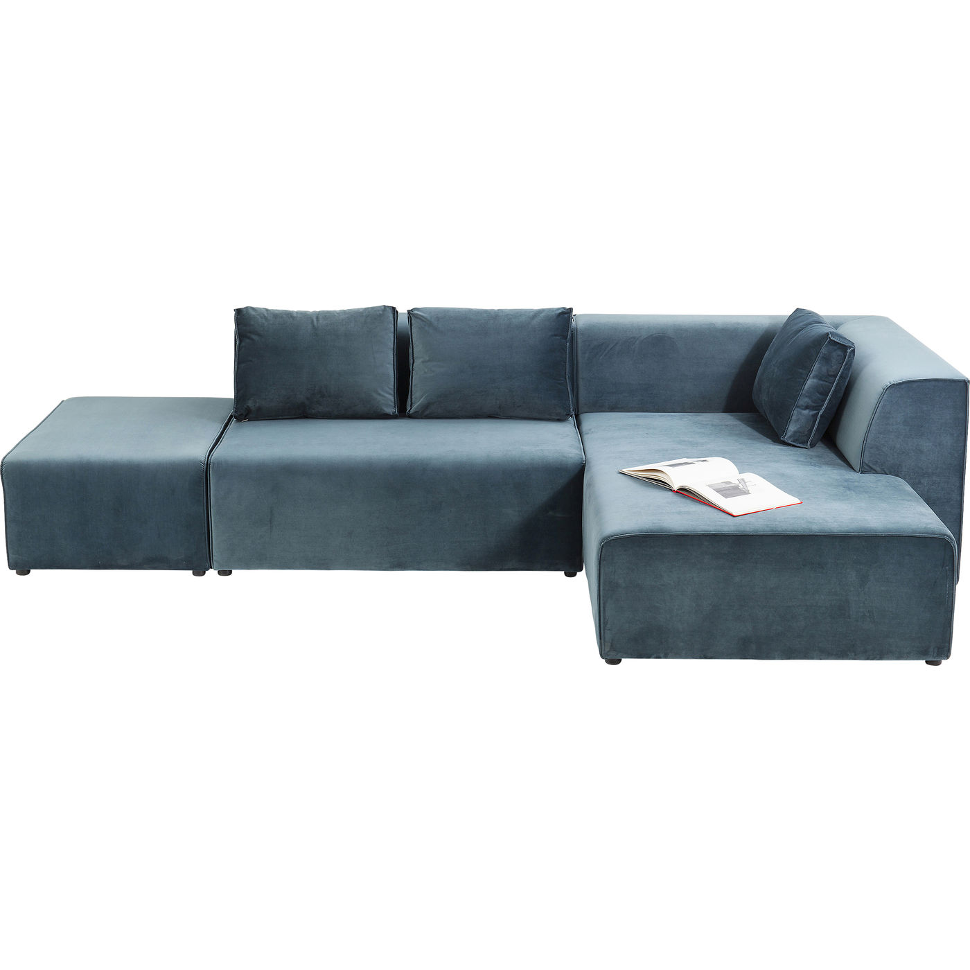 Sofa Infinity Velvet Ocean Rechts