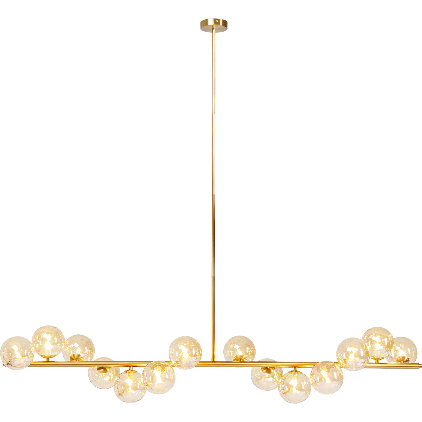 Hängeleuchte Scala Balls Brass 150cm