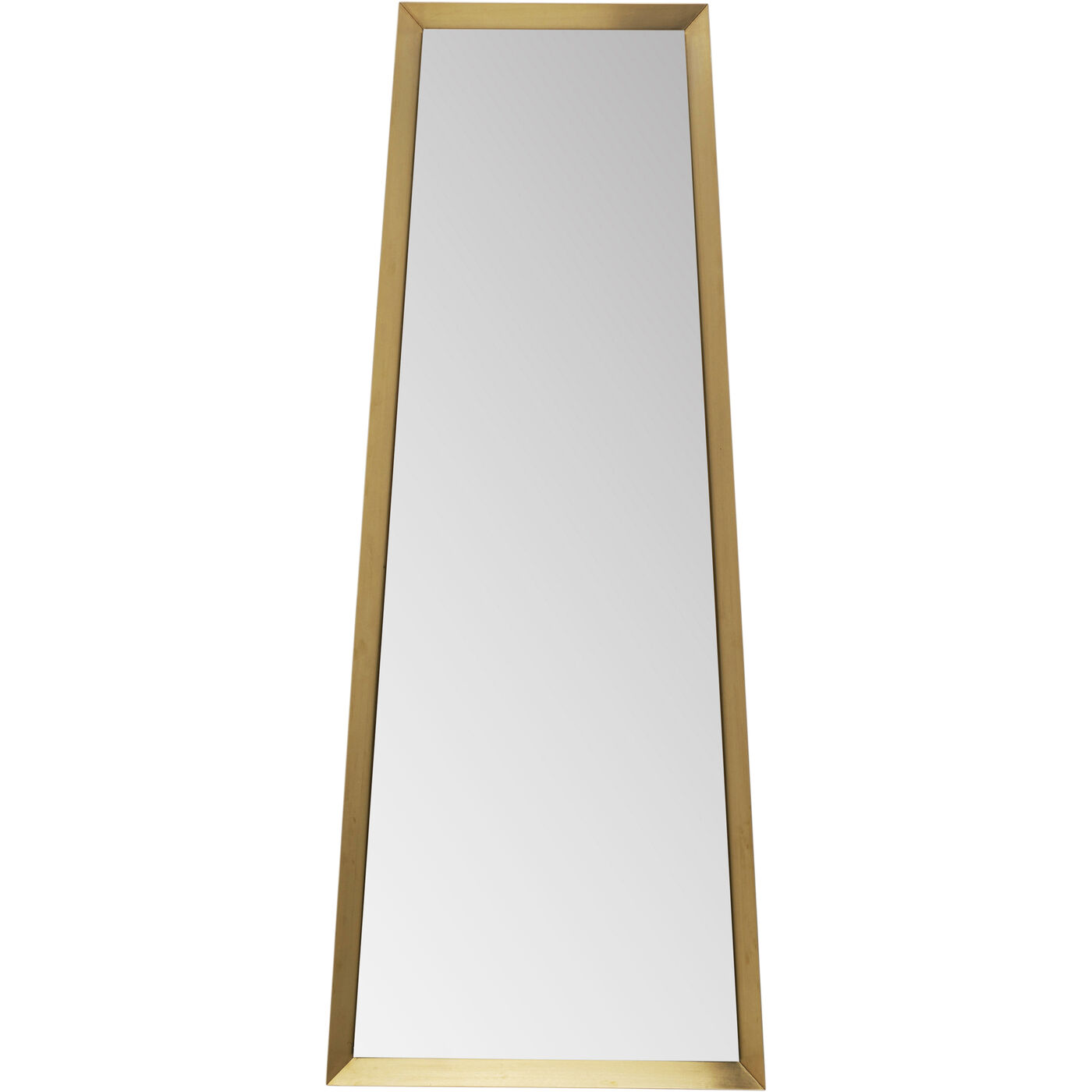 Wandspiegel Arezzo Brass Trapez 65(45)x160cm