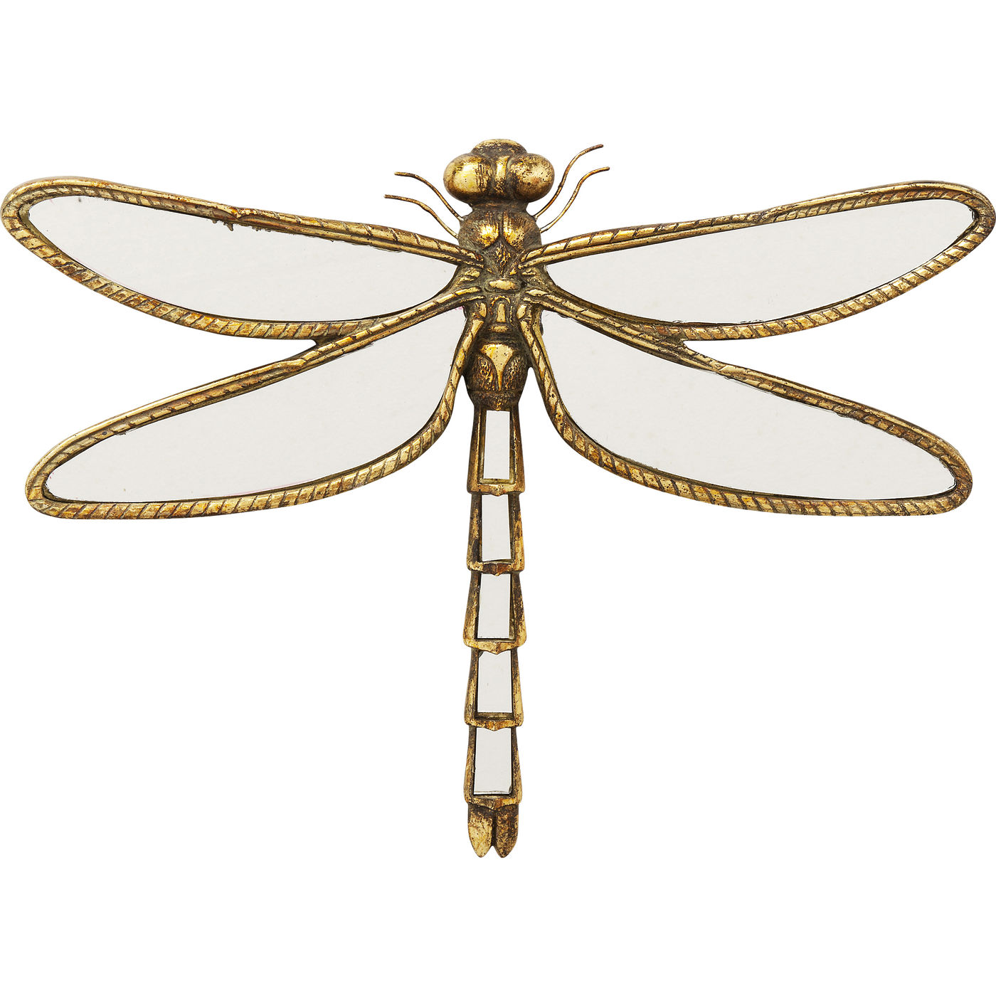 Wandschmuck Dragonfly Mirror 35cm