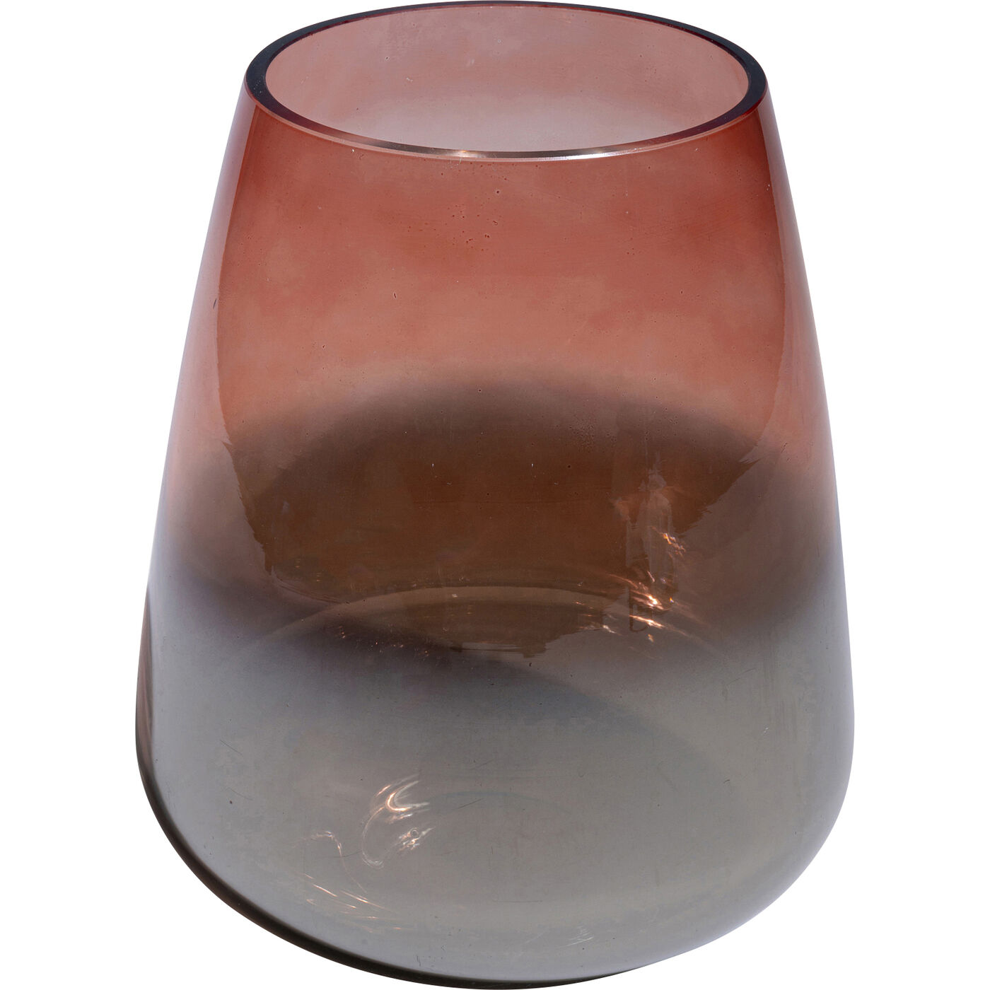 Vase Glow Rot 23cm