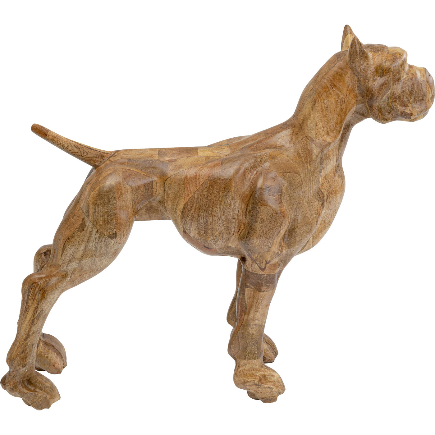 Deko Figur Bulldog Wood 70x78cm