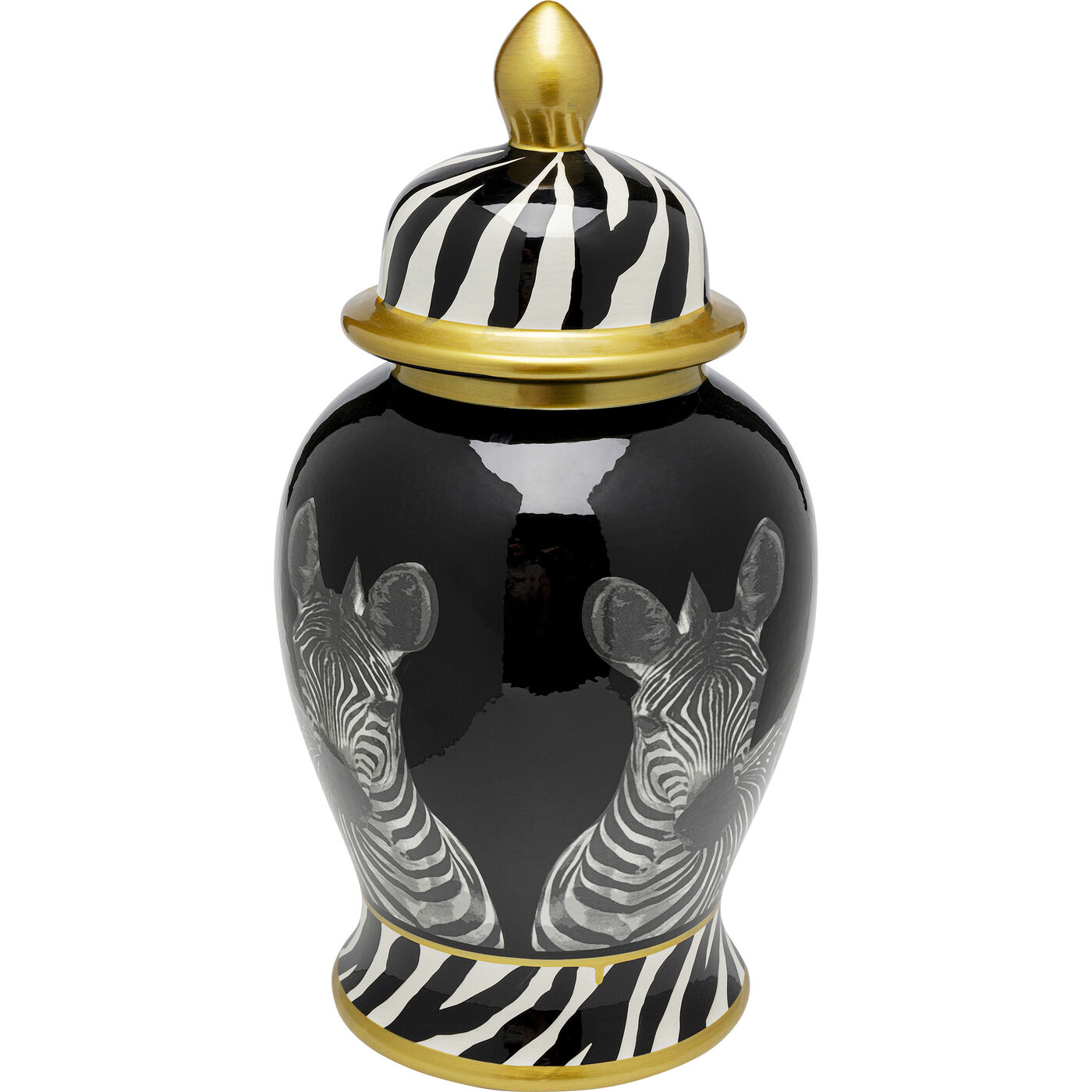 Vase Zebra Face 46cm