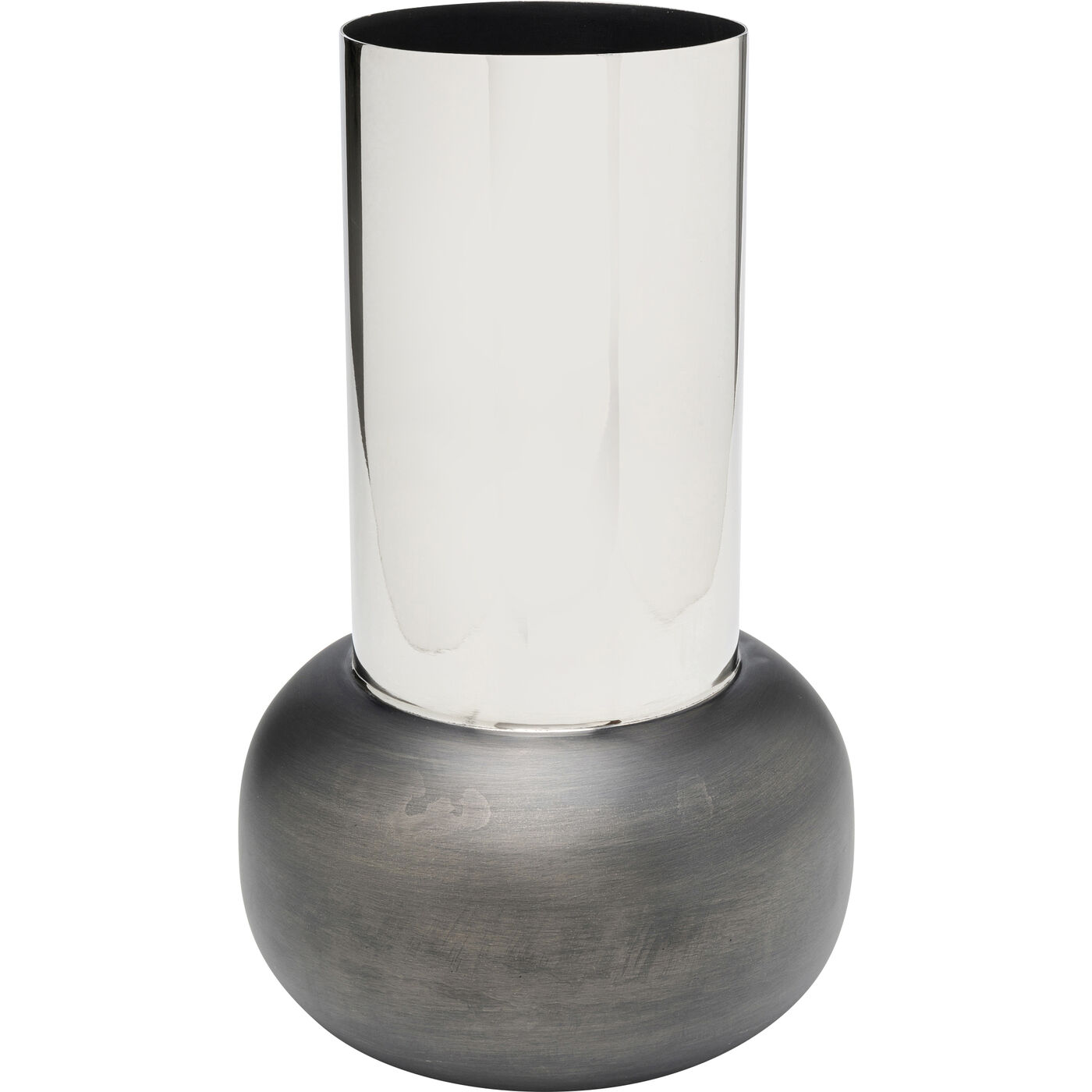 Vase Vesuv Schwarz 42cm