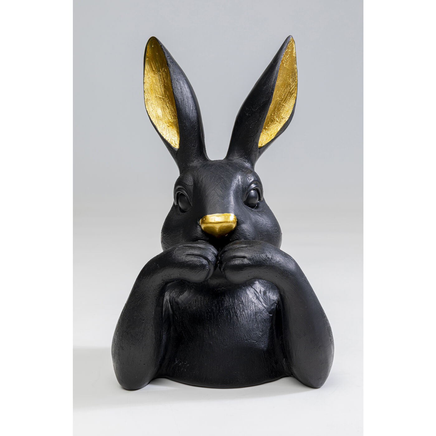 Deko Figur Sweet Rabbit Schwarz 23cm