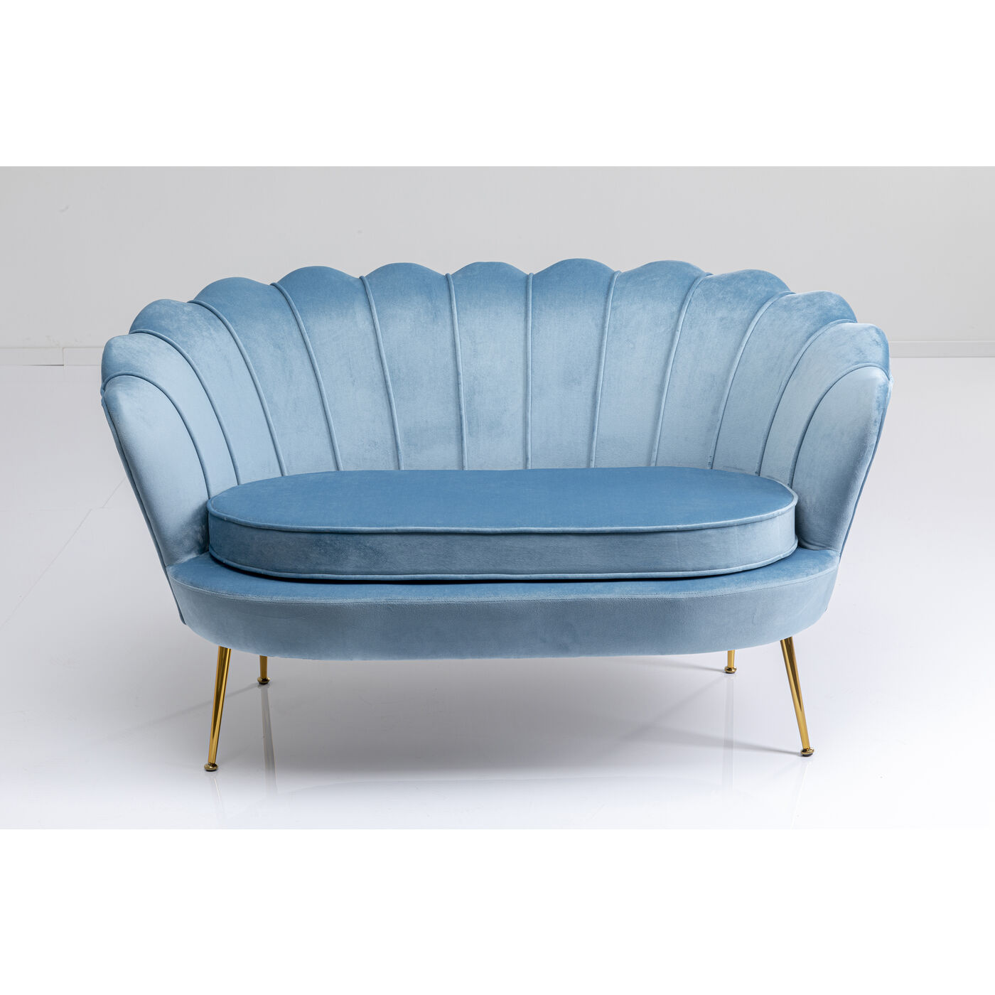 Sofa Water Lily 2-Sitzer Aqua 132cm