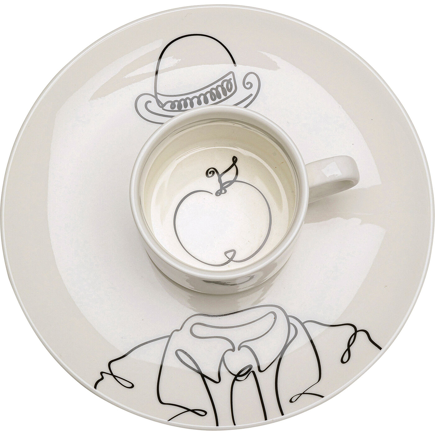 Kaffeetasse Favola Apple (2/tlg.)