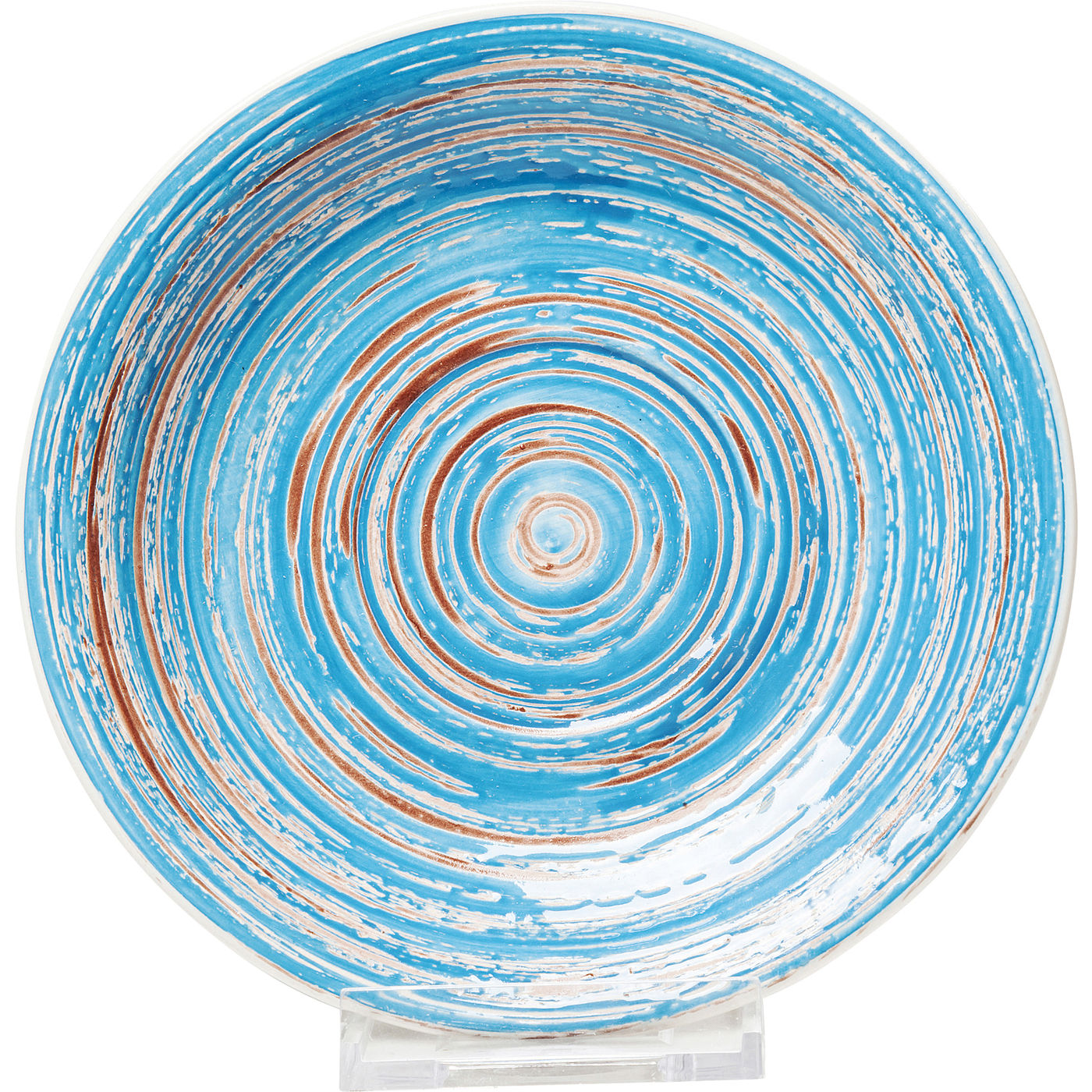 Teller Swirl Blau Ø19cm