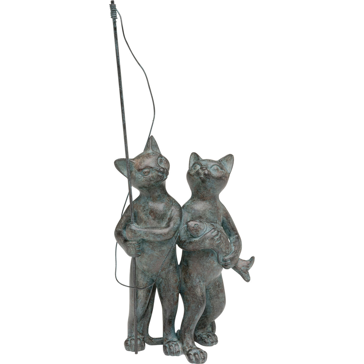 Deko Figur Fisher Cats 28x12cm