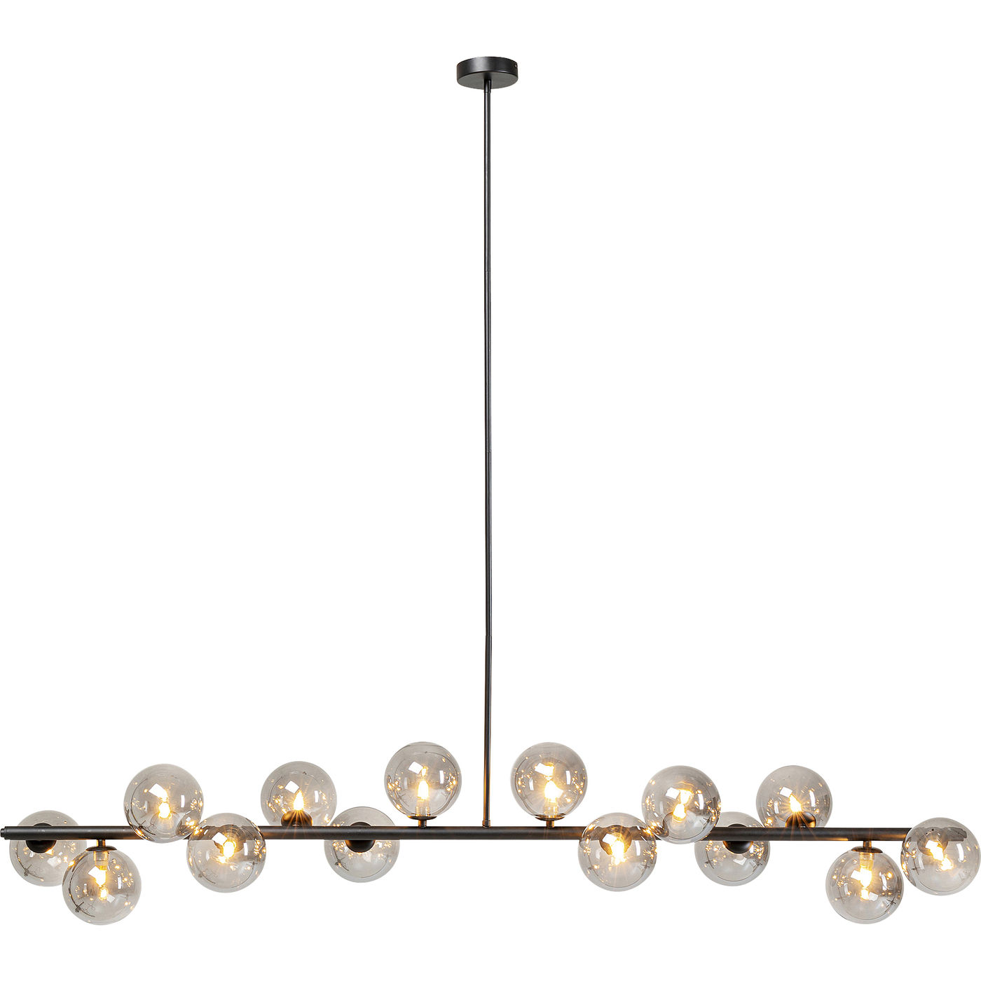 Hängeleuchte Scala Balls Schwarz 150cm