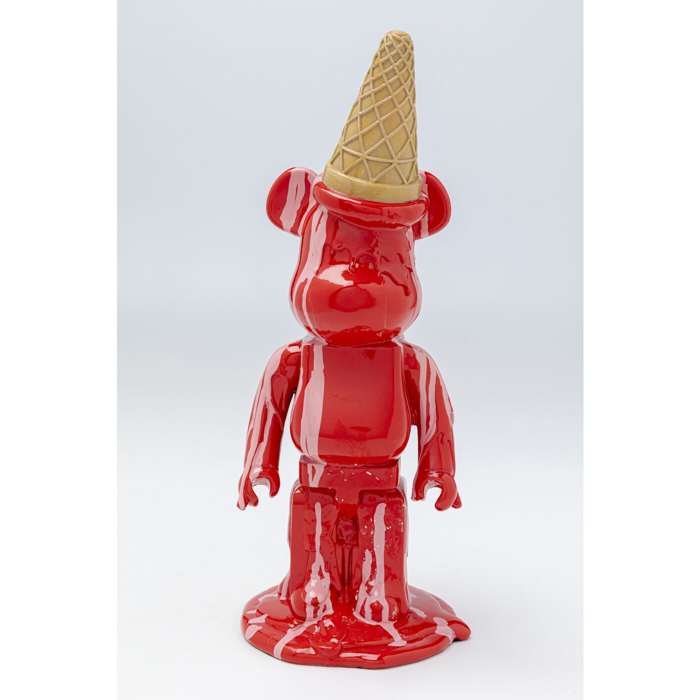 Deko Figur Gelato Bear Rot 40cm