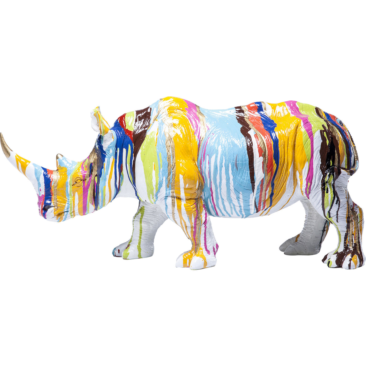 Deko Figur Rhino Colore 26cm