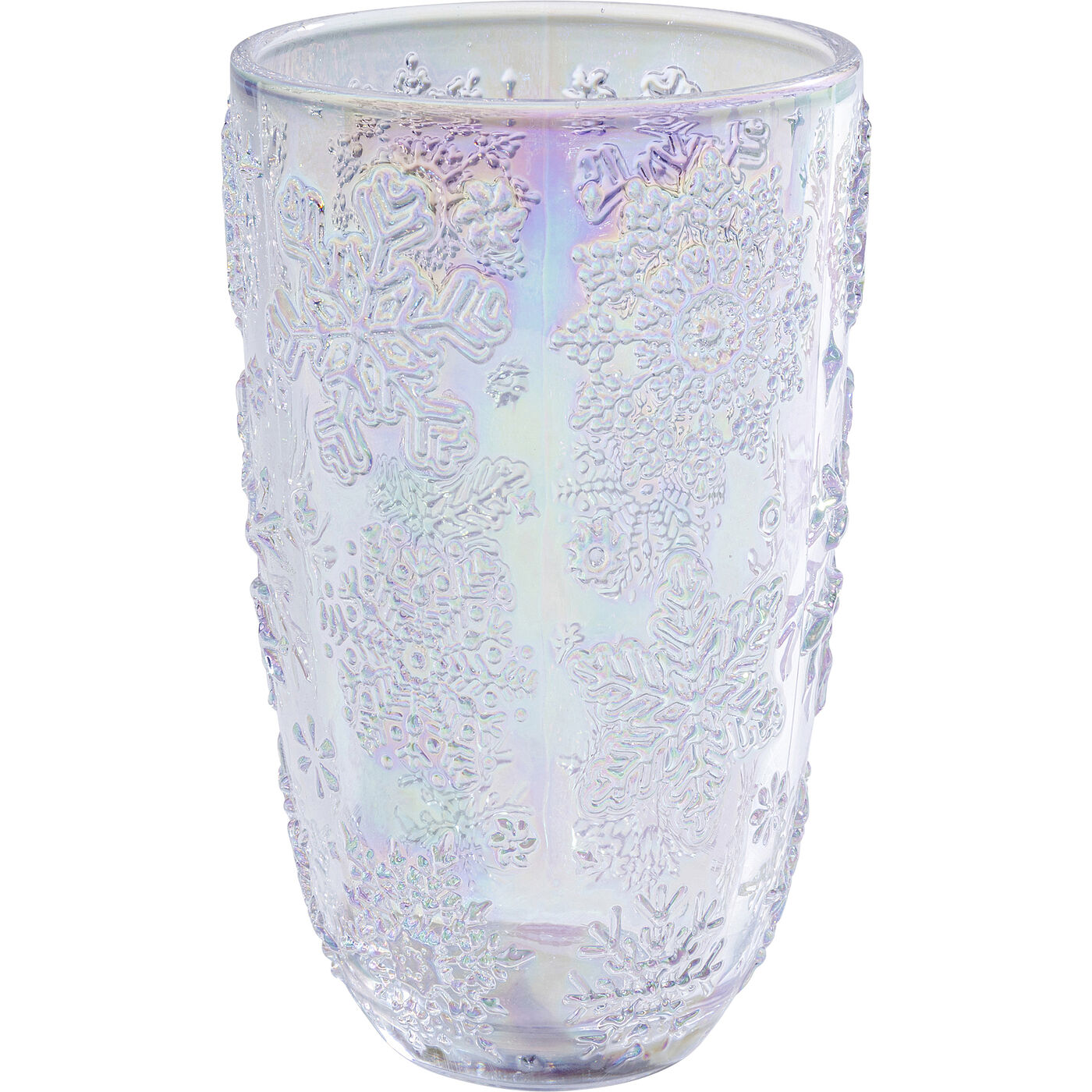 Wasserglas Ice Flowers Colore