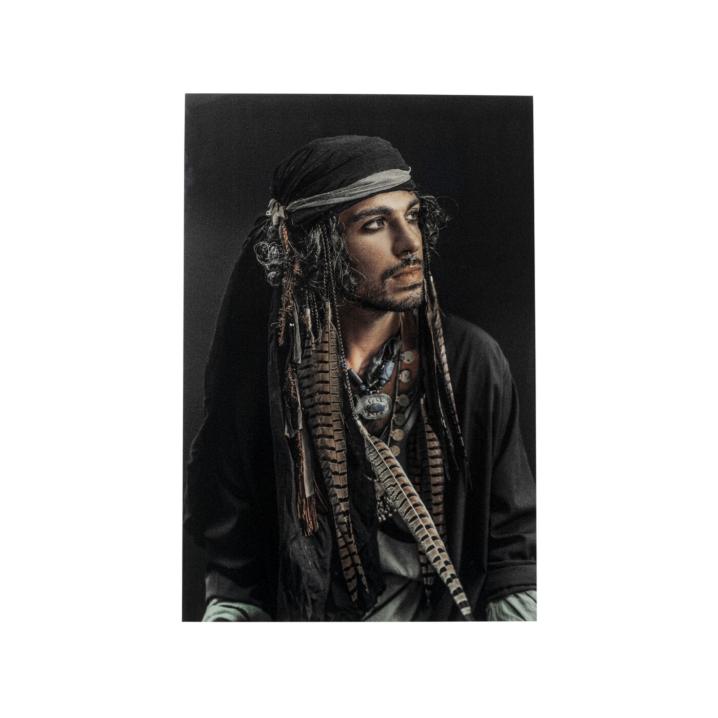 Glasbild Pirate 80x120cm