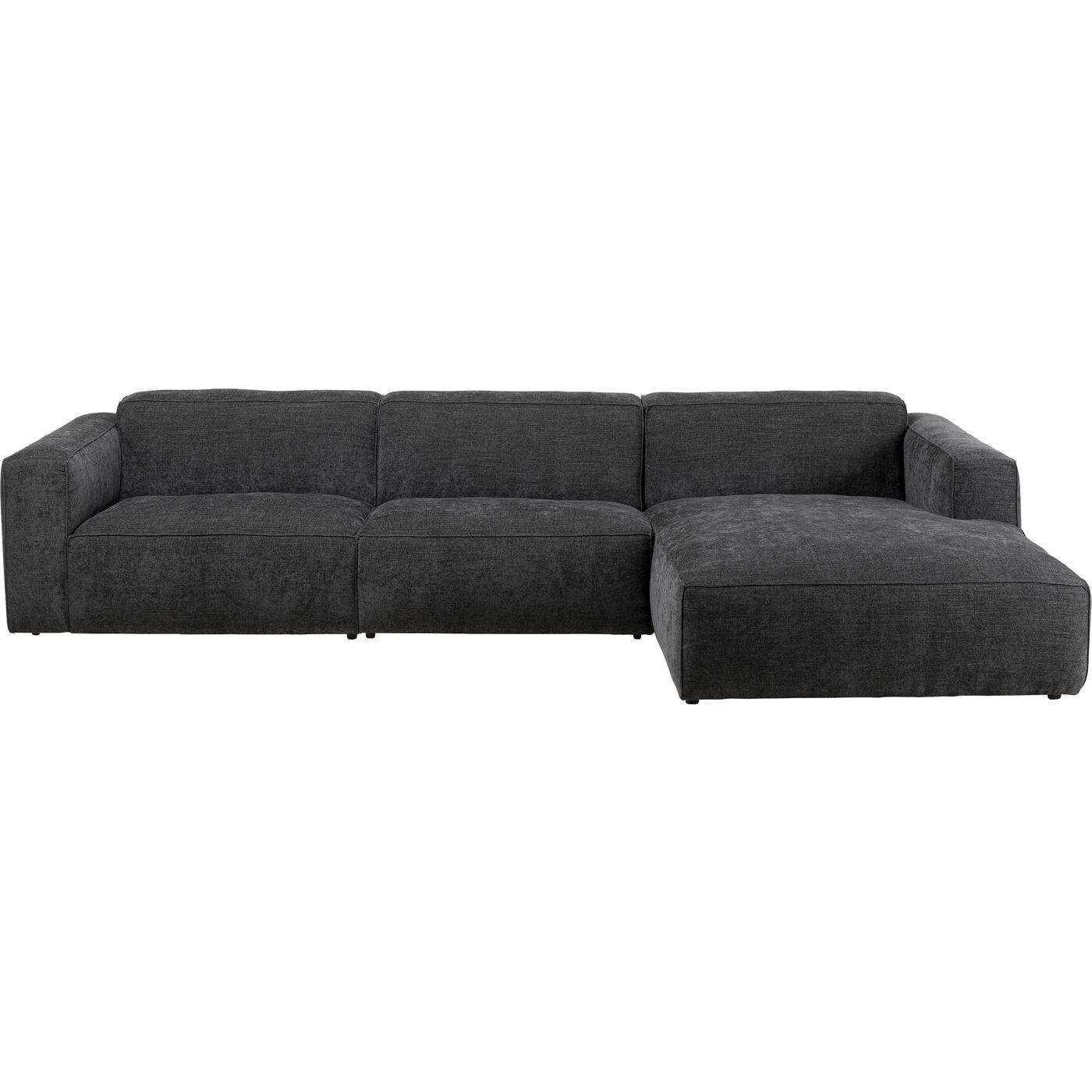 Ecksofa Henry Grau Rechts 335x170cm