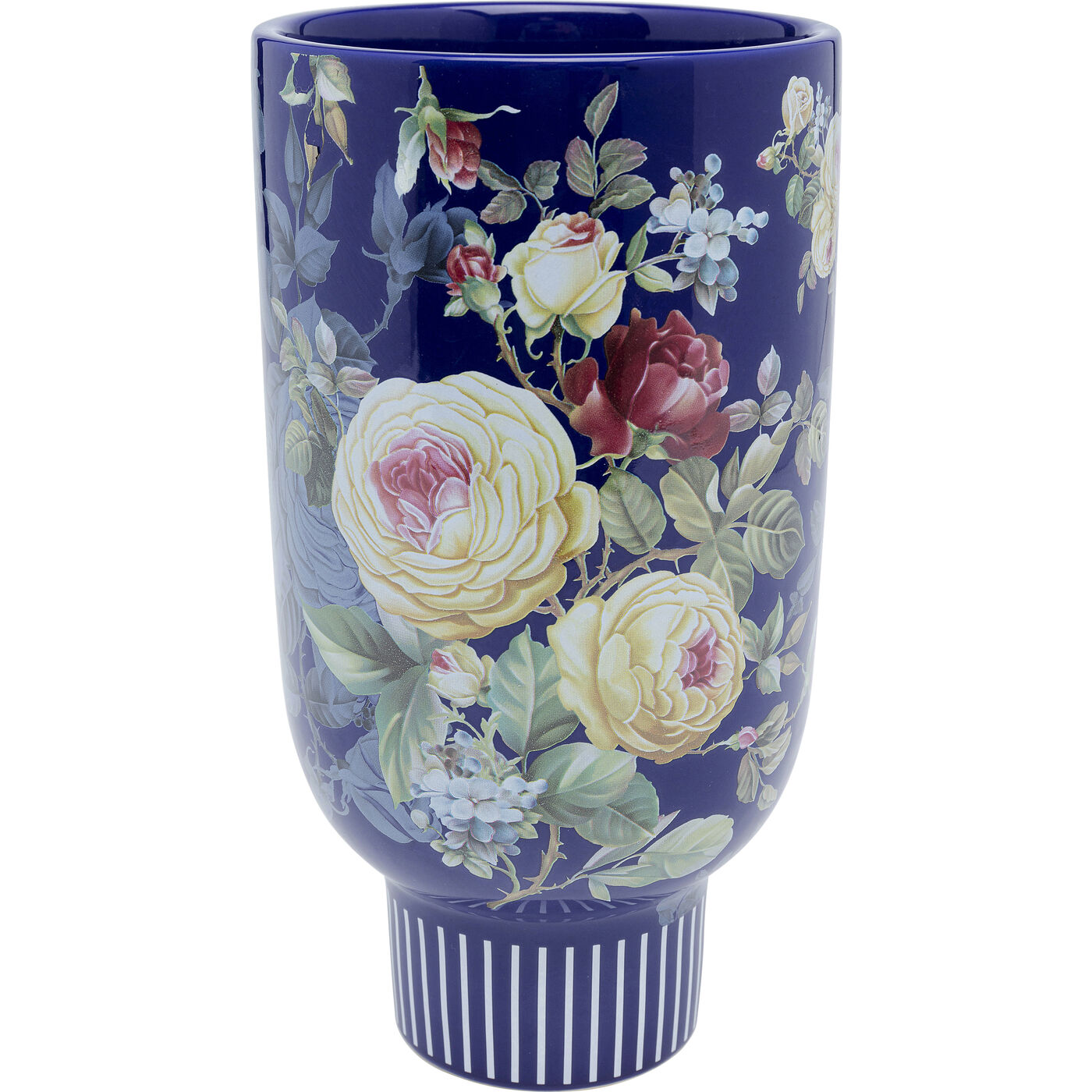 Deko Vase Rose Magic Blau 27cm