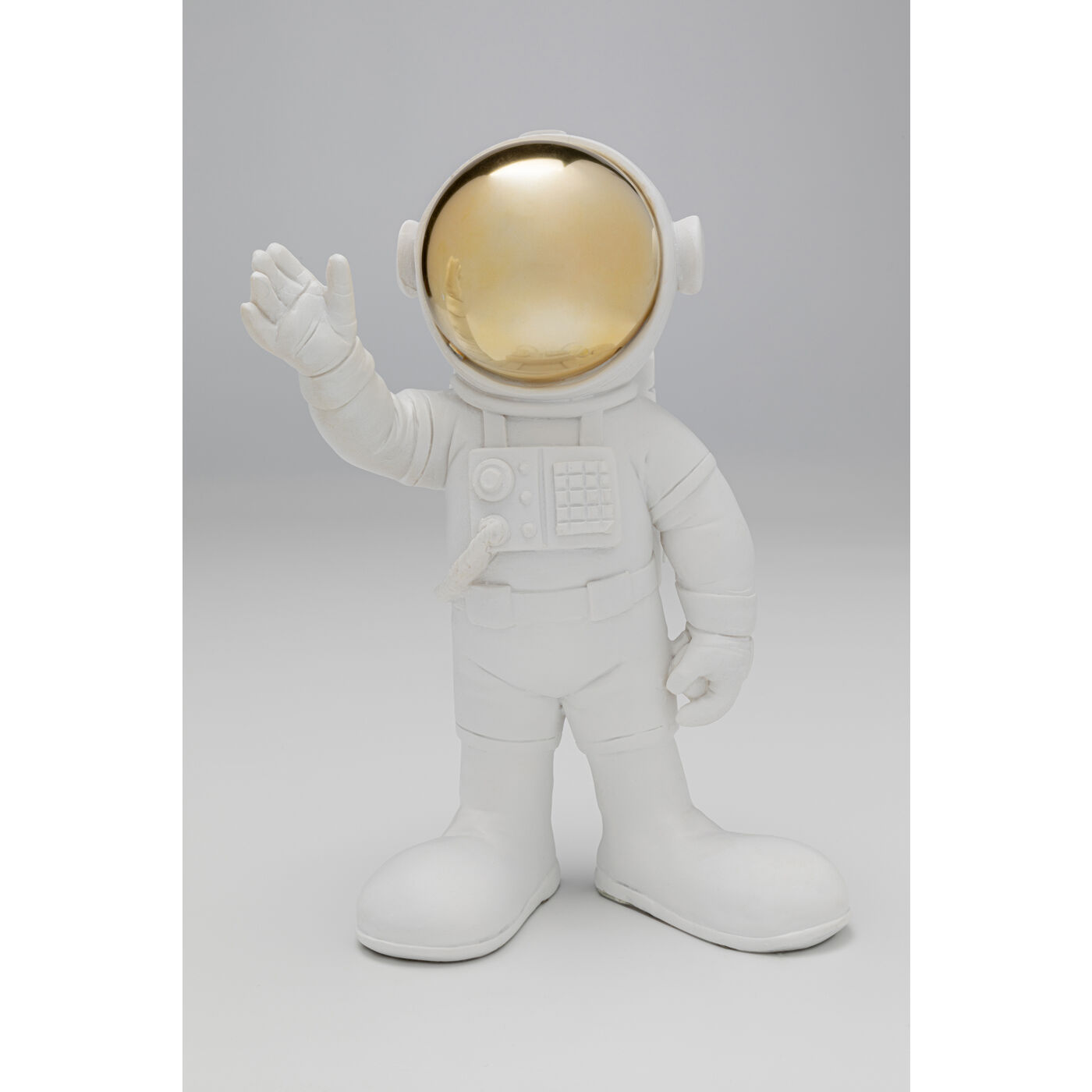 Deko Figur Welcome Astronaut Weiß 27cm