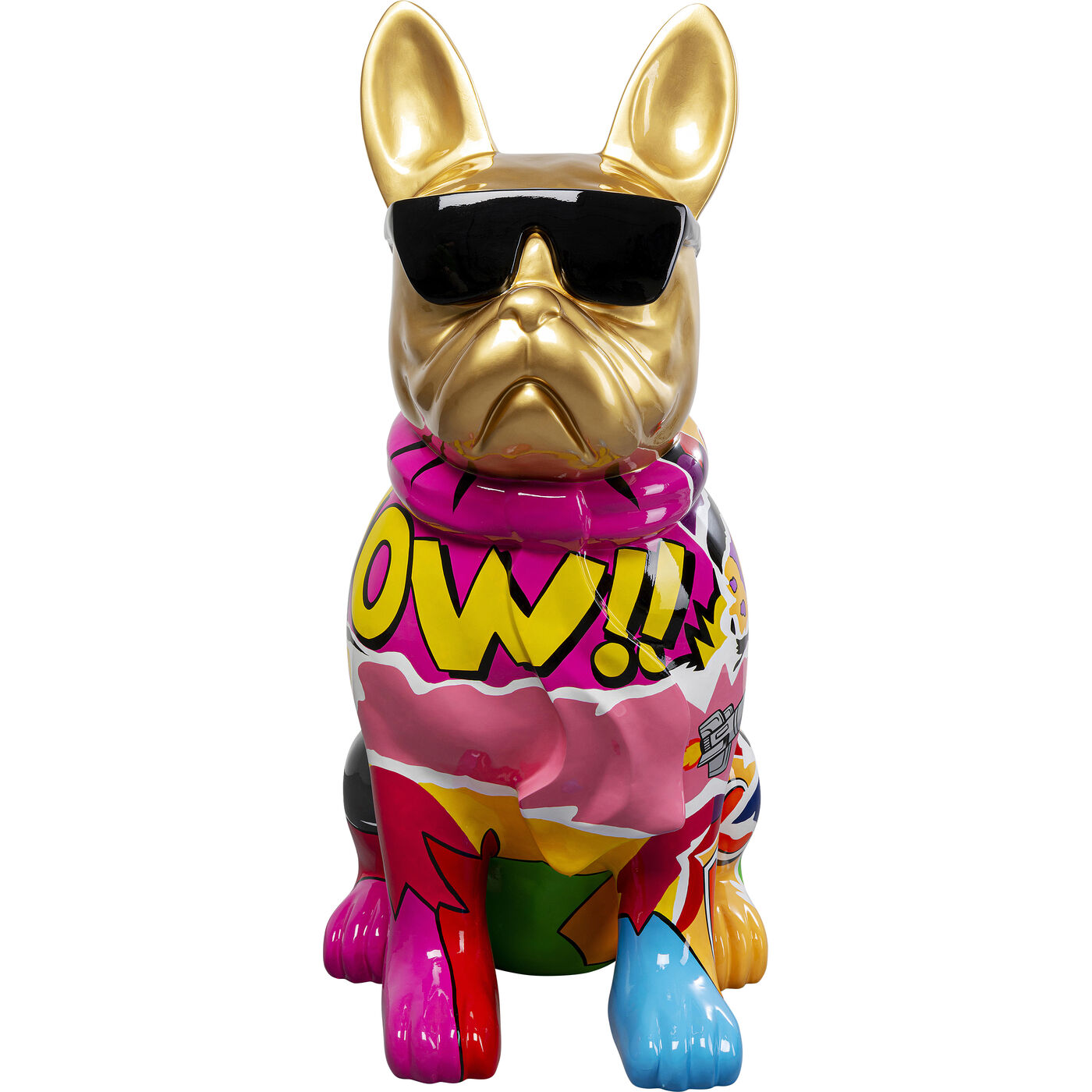 Deko Figur Graffiti Dog 152cm