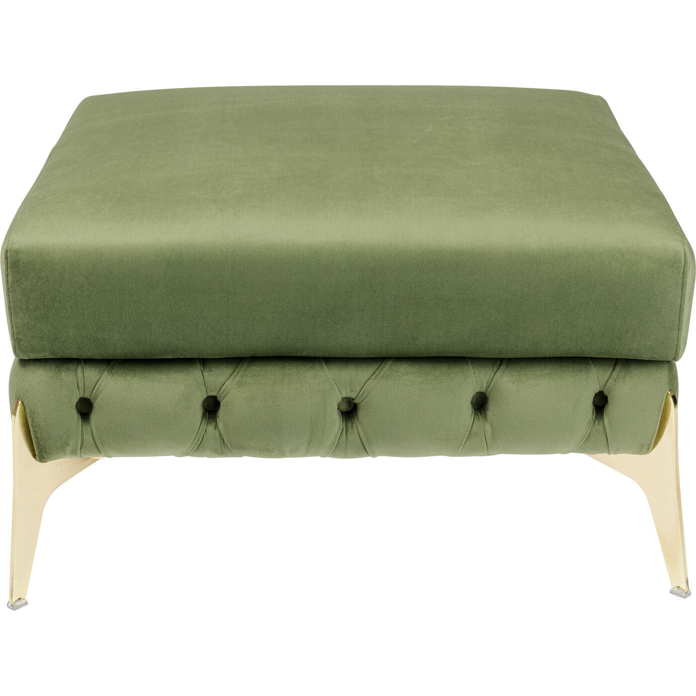 Hocker Bellissima Velvet Grün 80