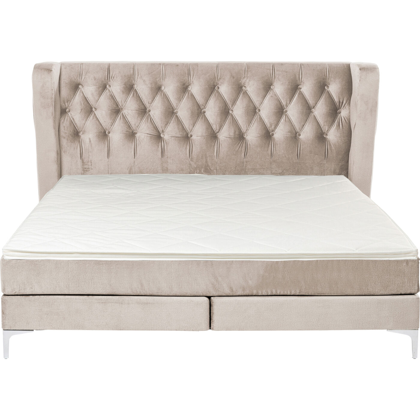 Boxspringbett Benito Moon Creme 160x200cm