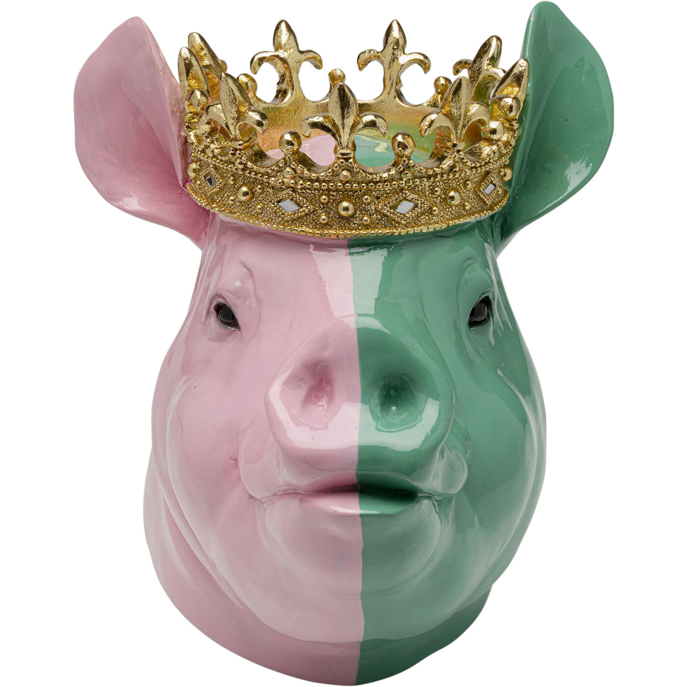 Deko Figur Crowned Pig 28cm