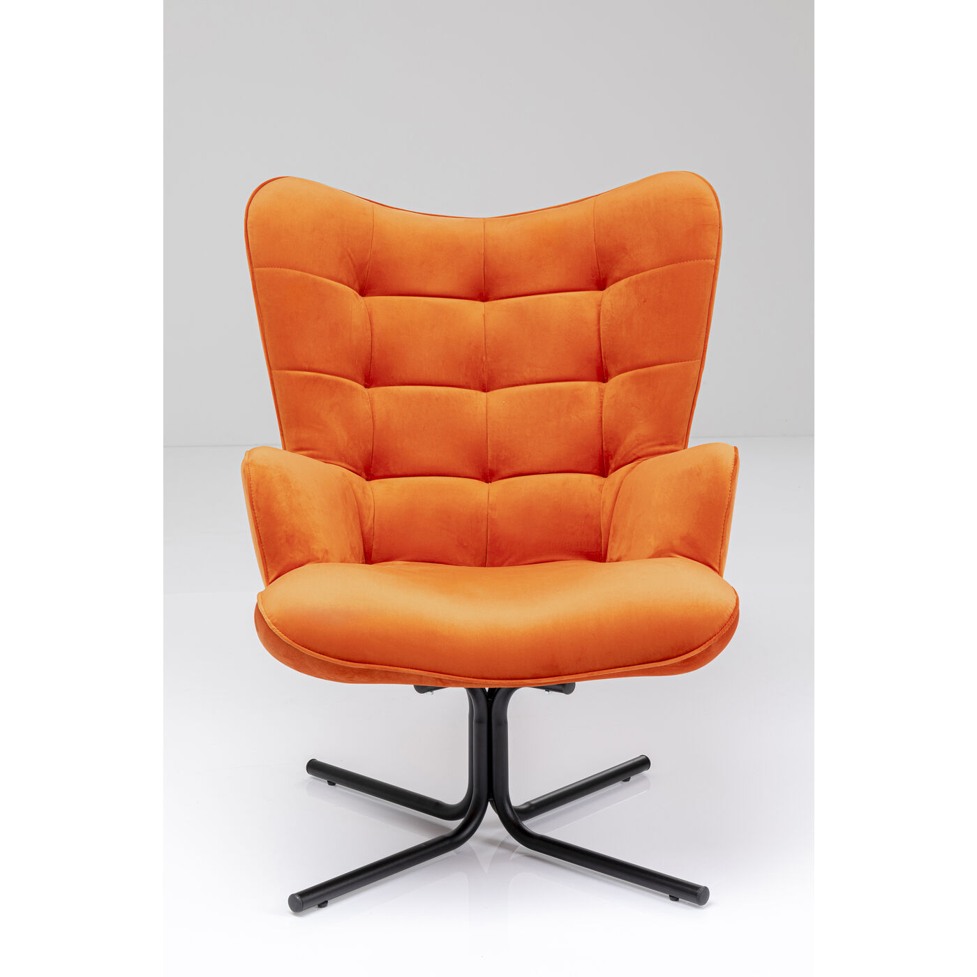 Drehsessel Oscar Velvet Orange