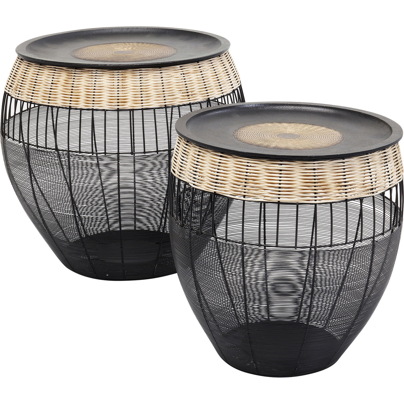 Beistelltisch African Drums (2/Set)