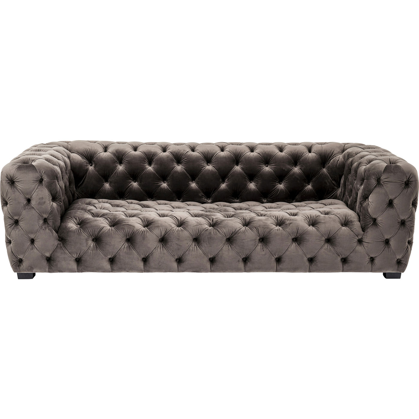 Sofa Metropol 3-Sitzer Grau 238cm