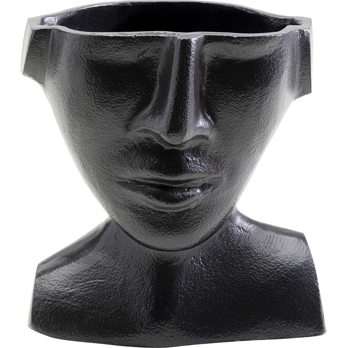 Vase Rostro Schwarz 17cm