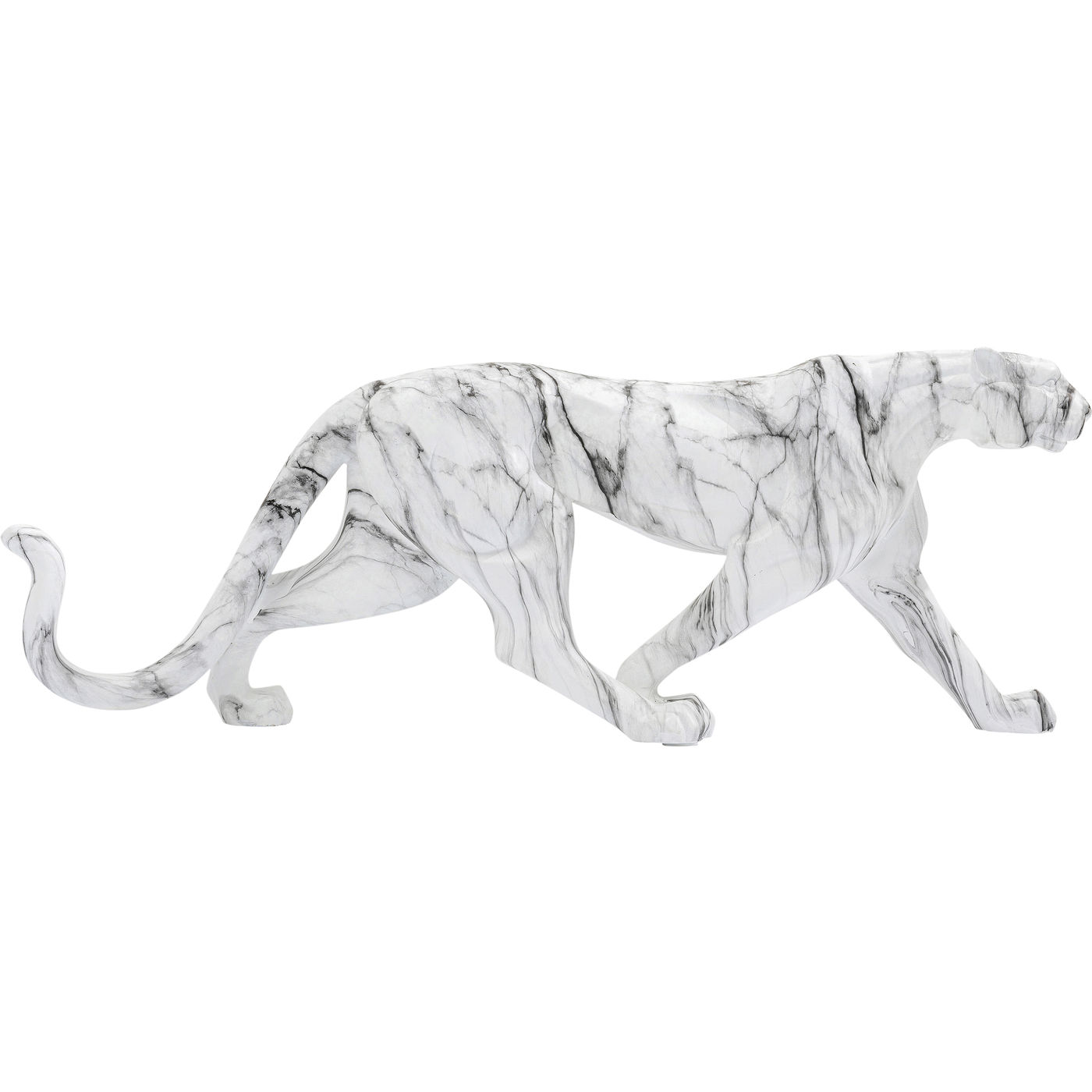 Deko Objekt Leopard Marble 95cm