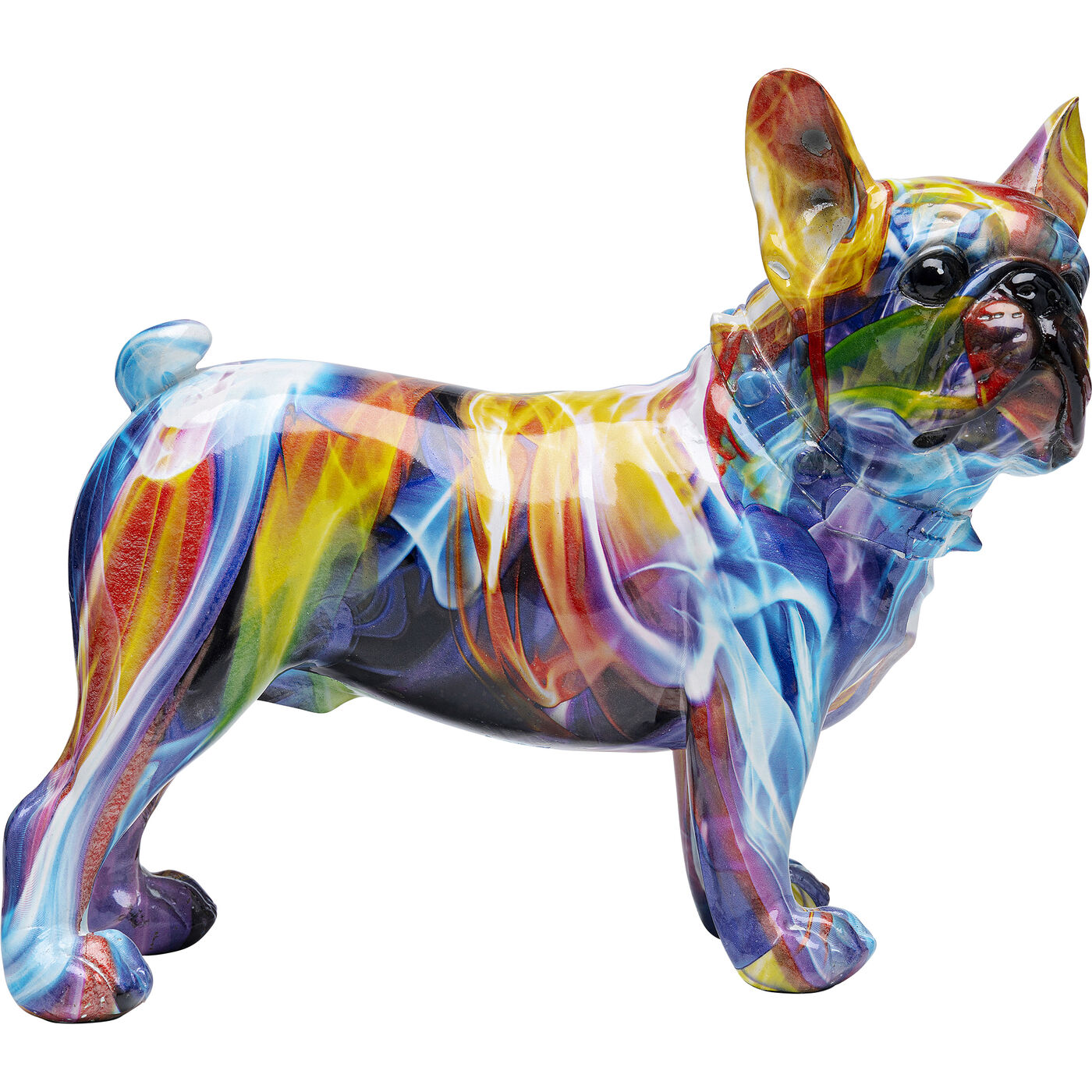 Deko Figur Frenchie Bunt