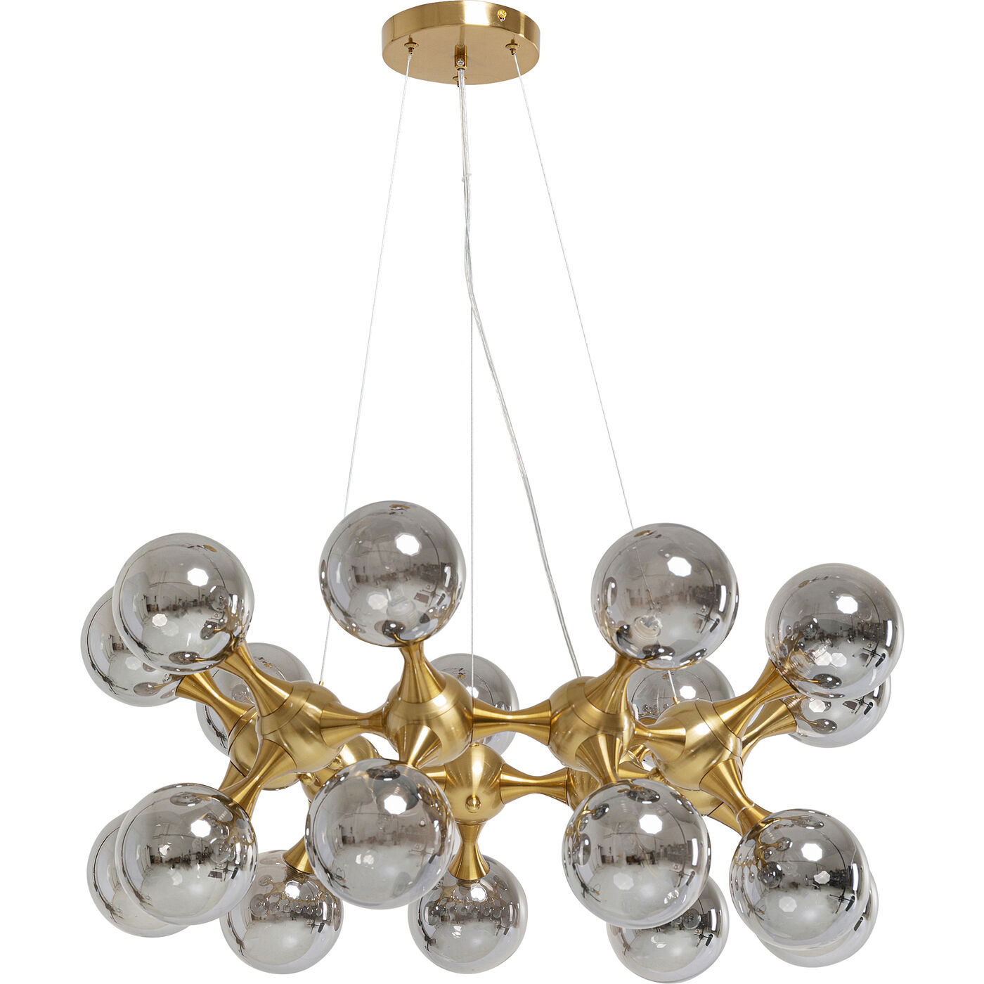 Hängeleuchte Atomic Balls Brass Ø74cm