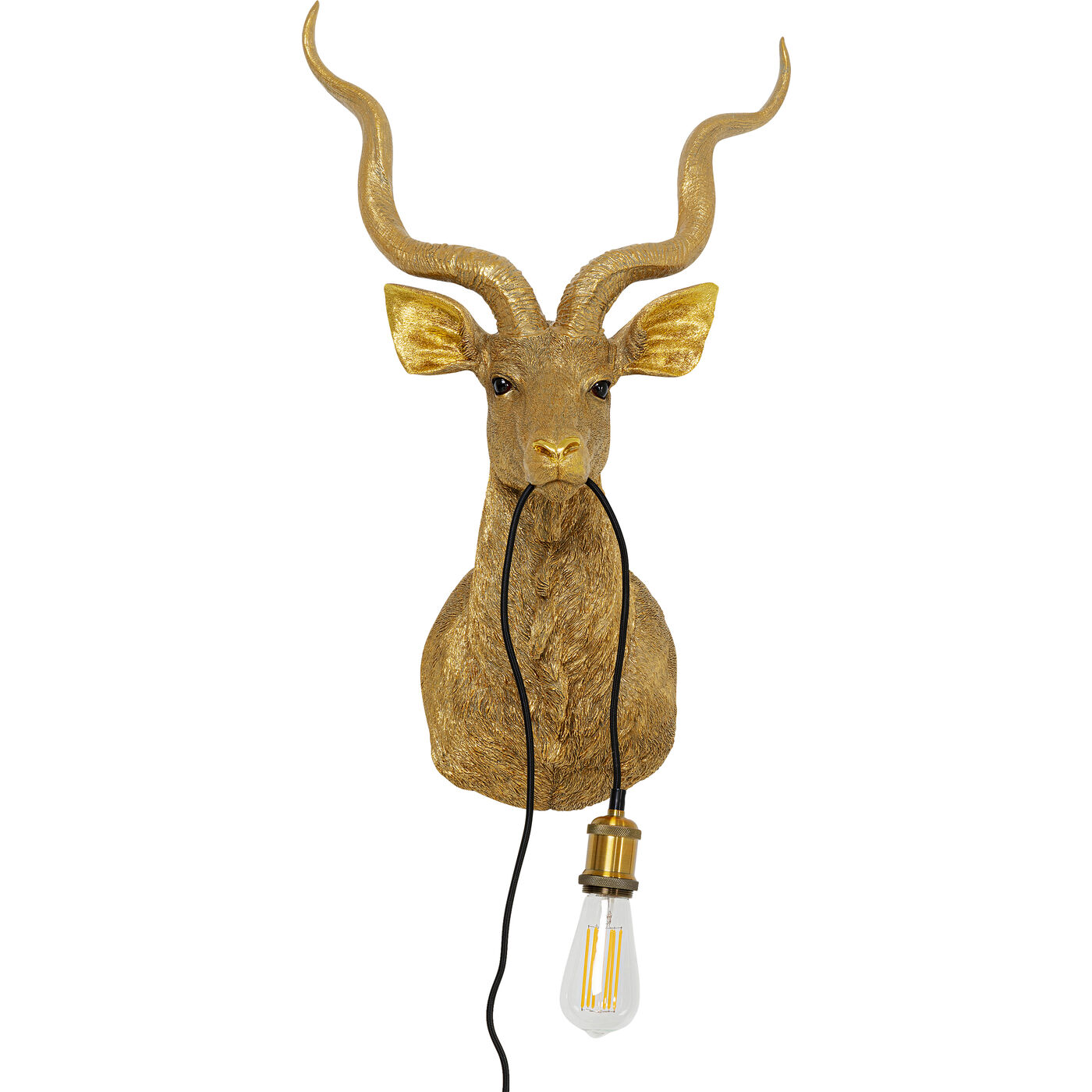 Wandleuchte Animal Goat Gold 45x74cm