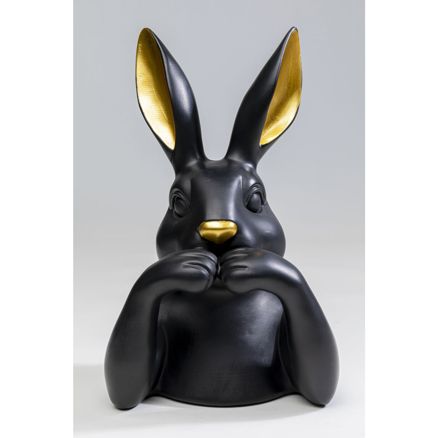 Deko Figur Sweet Rabbit Schwarz 31cm