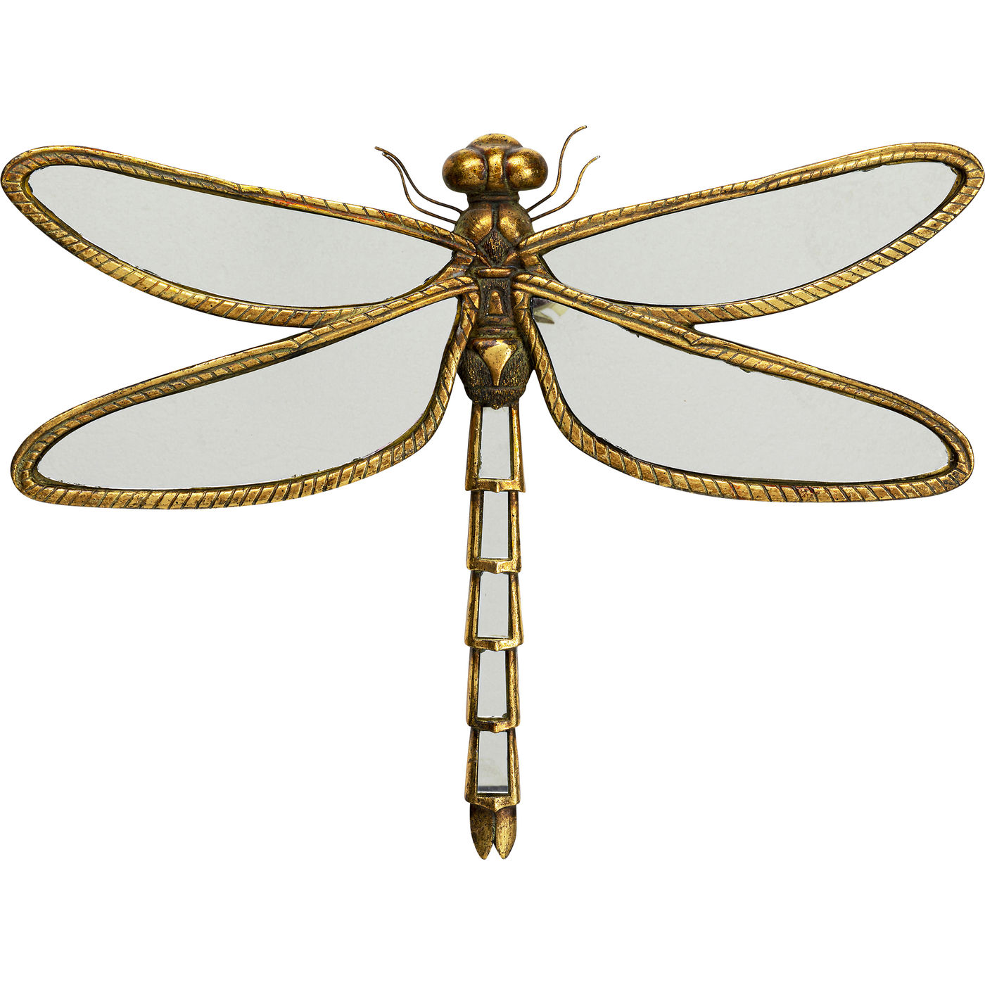 Wandschmuck Dragonfly Mirror 45cm