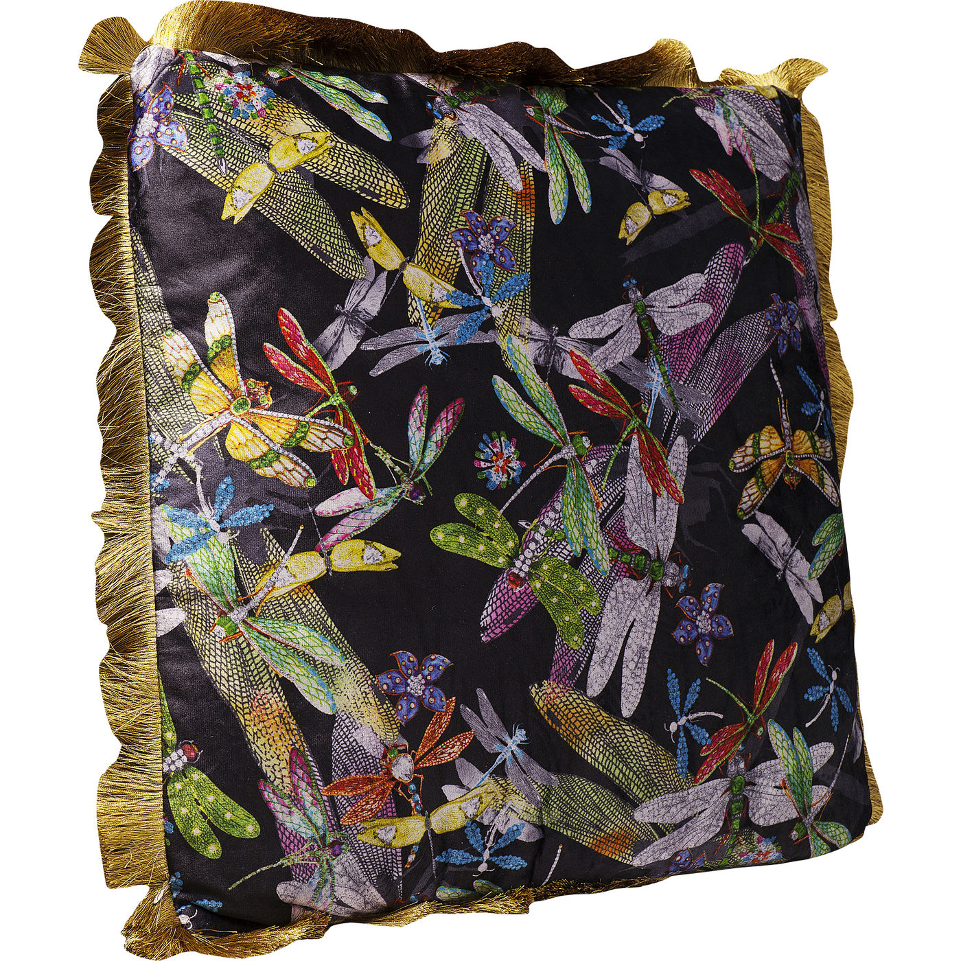 Kissen Tropical Garden Fringe 45x45cm