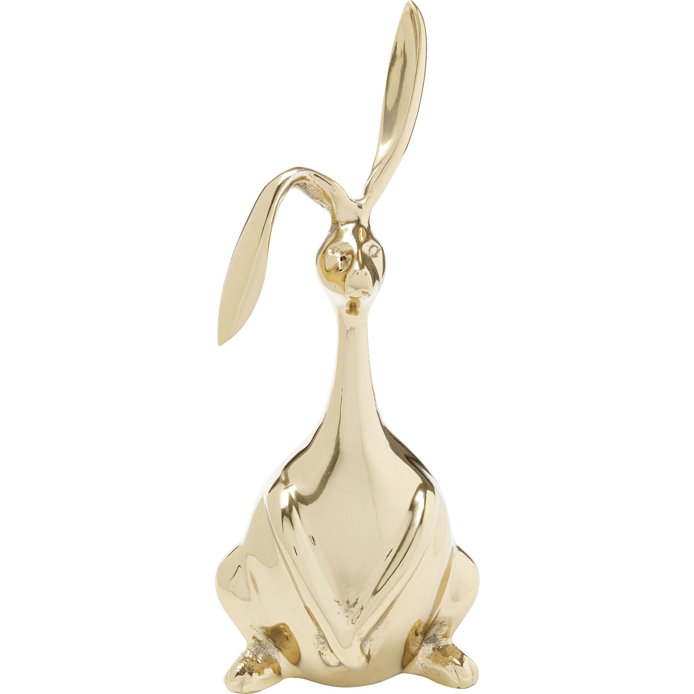 Deko Figur Bunny Gold 52cm