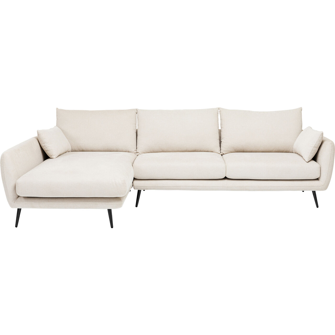 Ecksofa Amalfi Links Creme 275cm