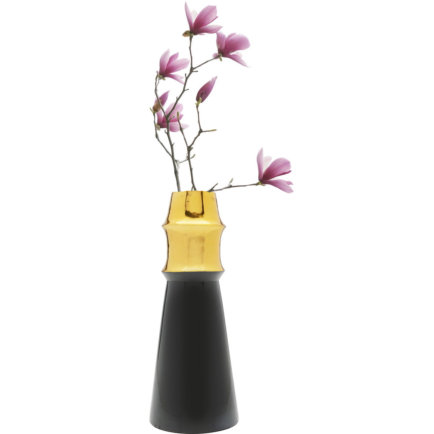 Vase Ciera Schwarz 34cm